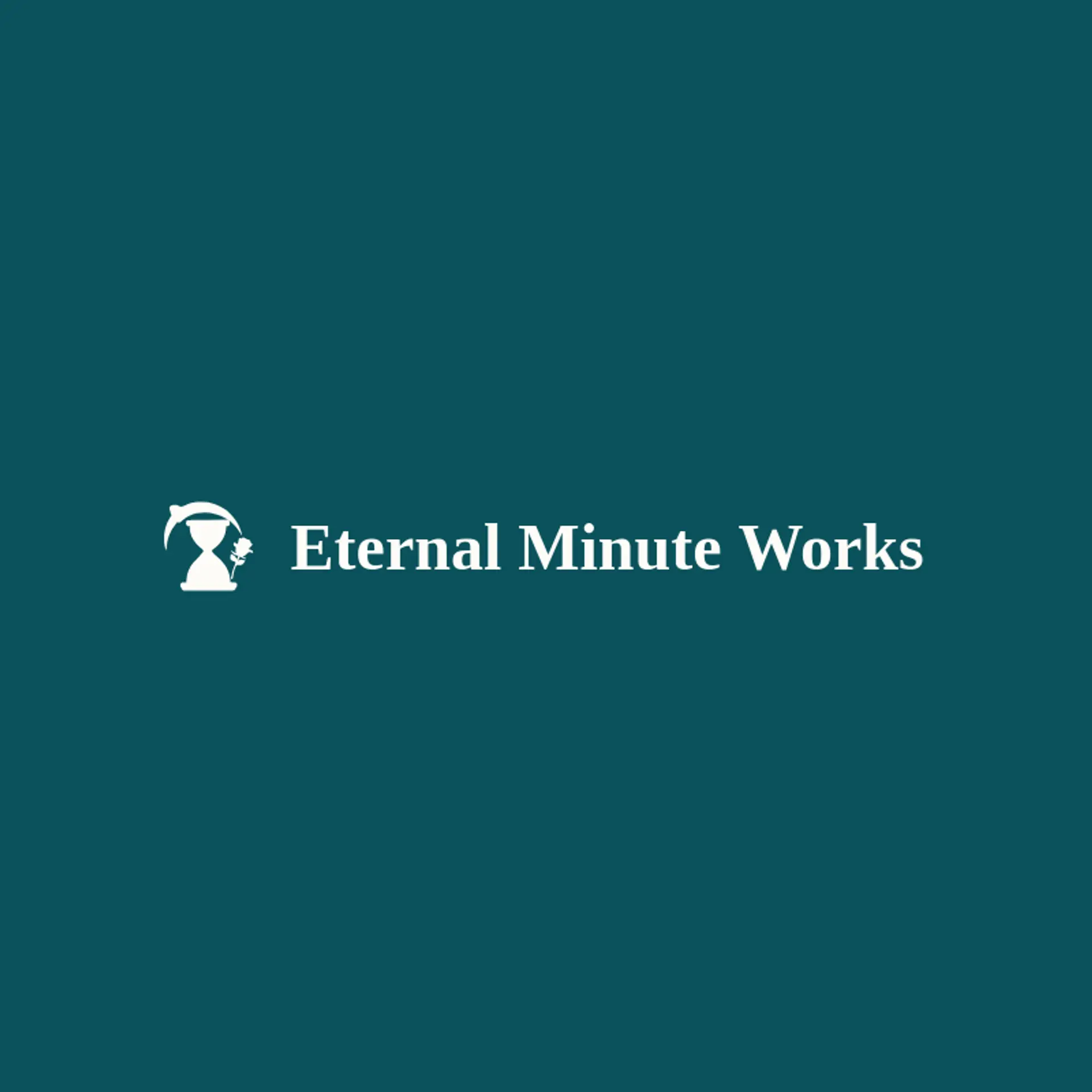 Eternal Minute Works logo for grim reaper
