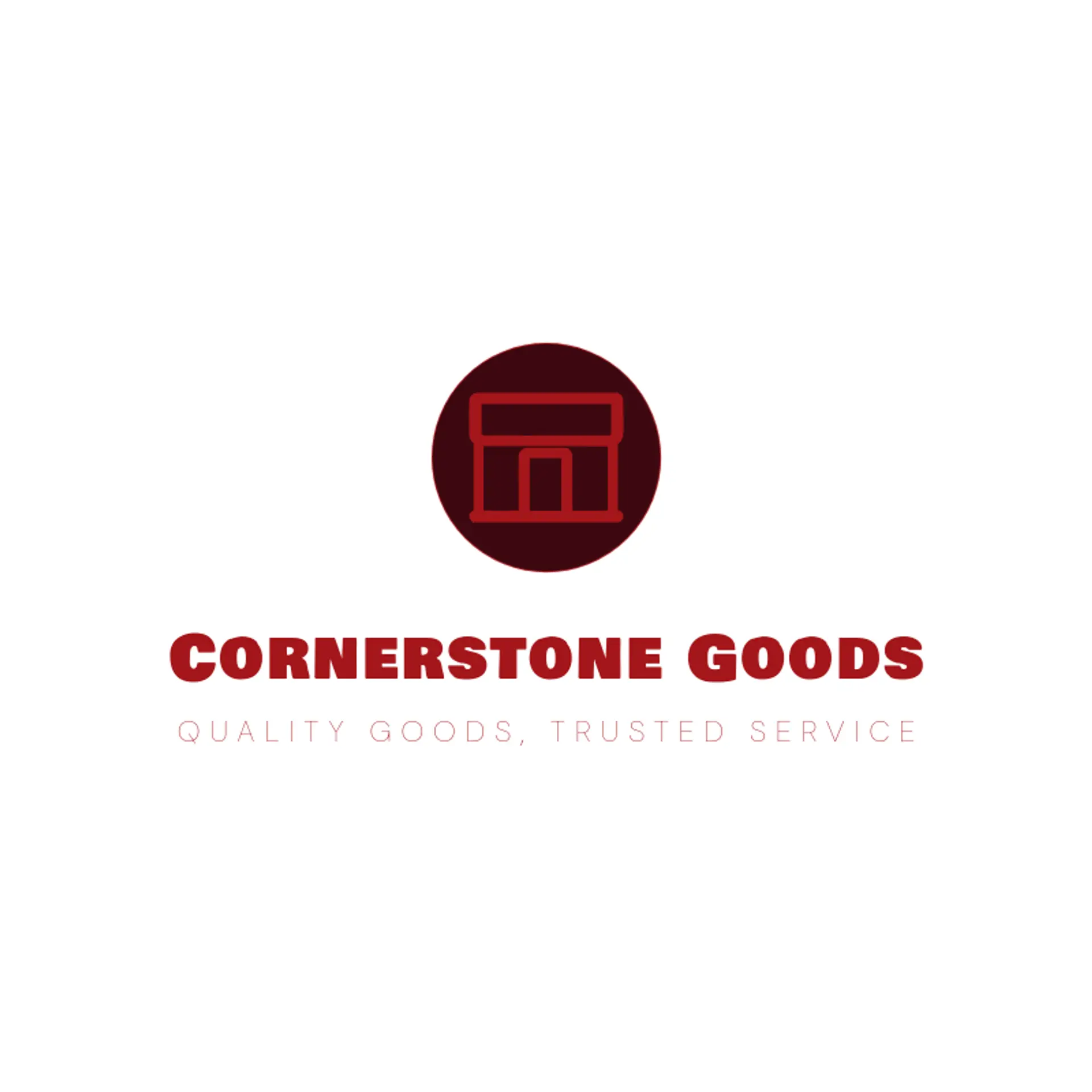 Cornerstone Goods logo for shop