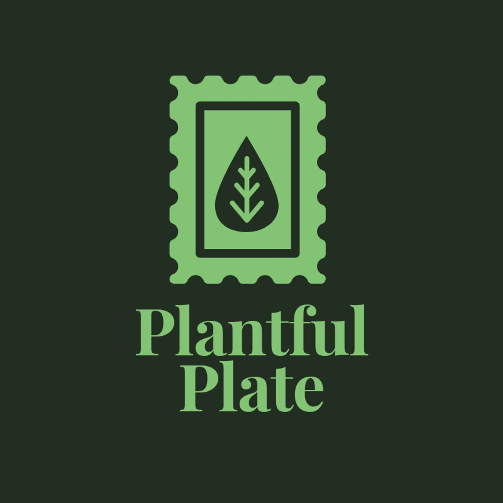 Green Harmony Bistro logo for vegan restaurant