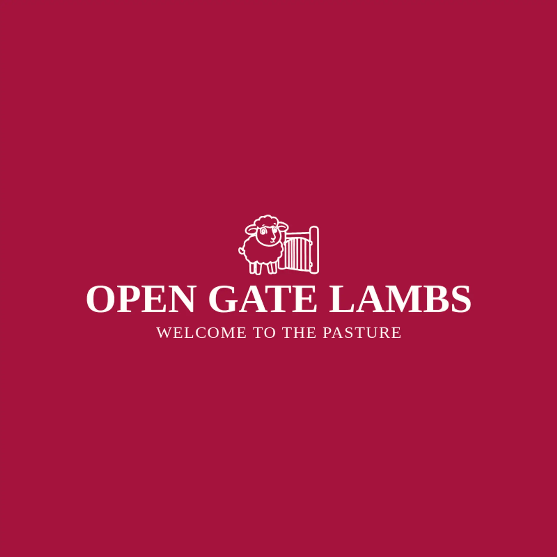 Open Gate Lambs logo for lamb