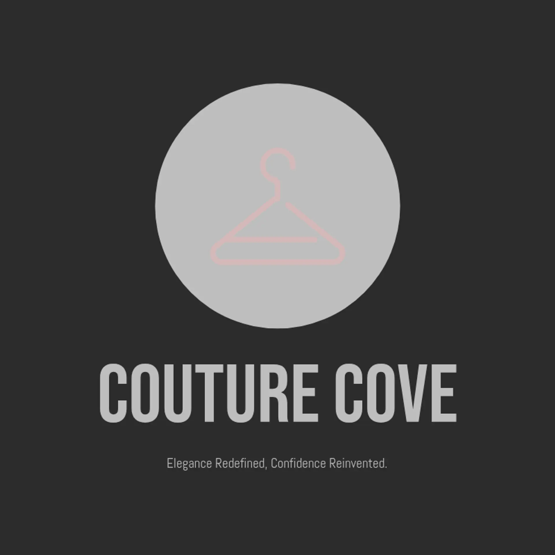 Couture Cove logo for fashion company