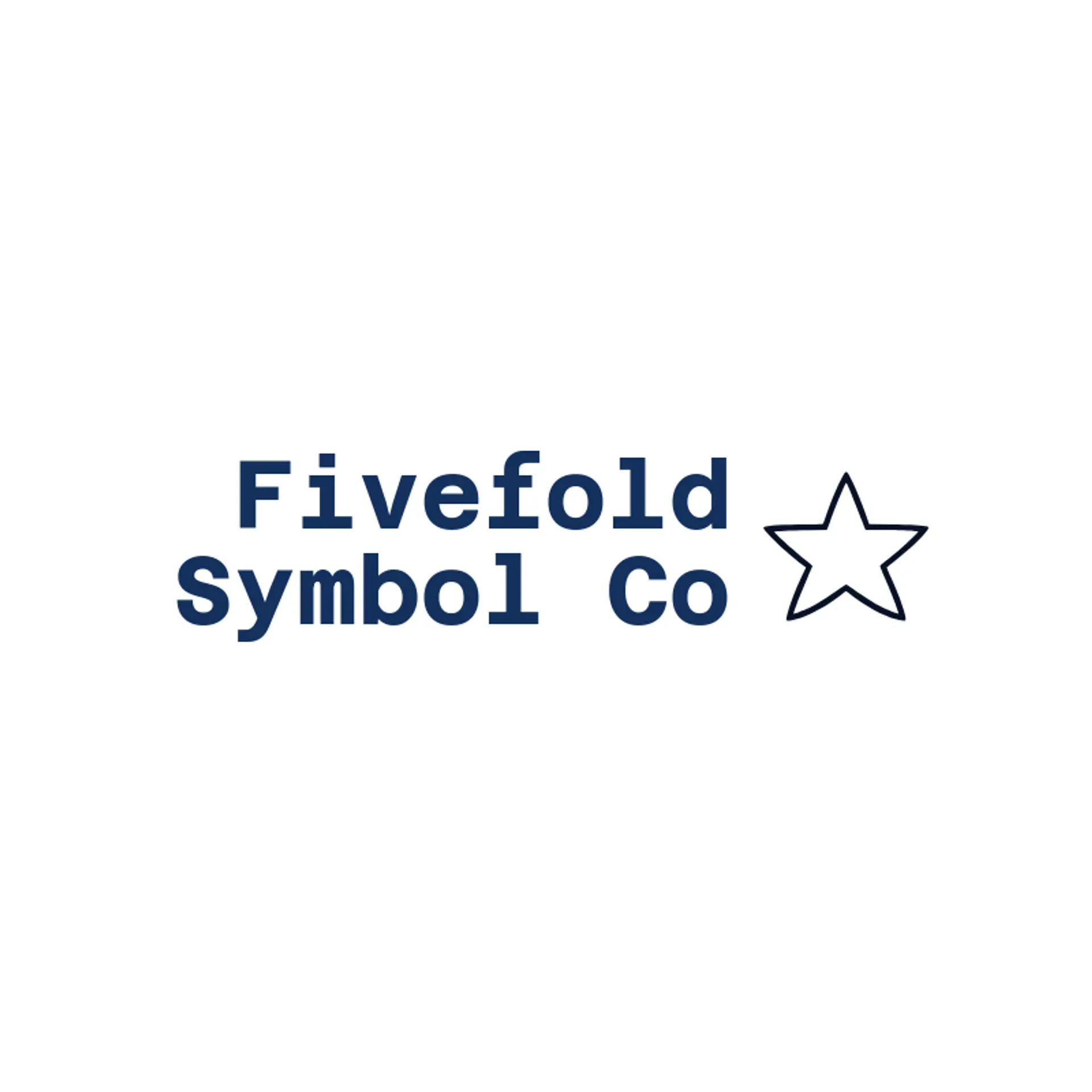 Fivefold Symbol Co logo for pentagram
