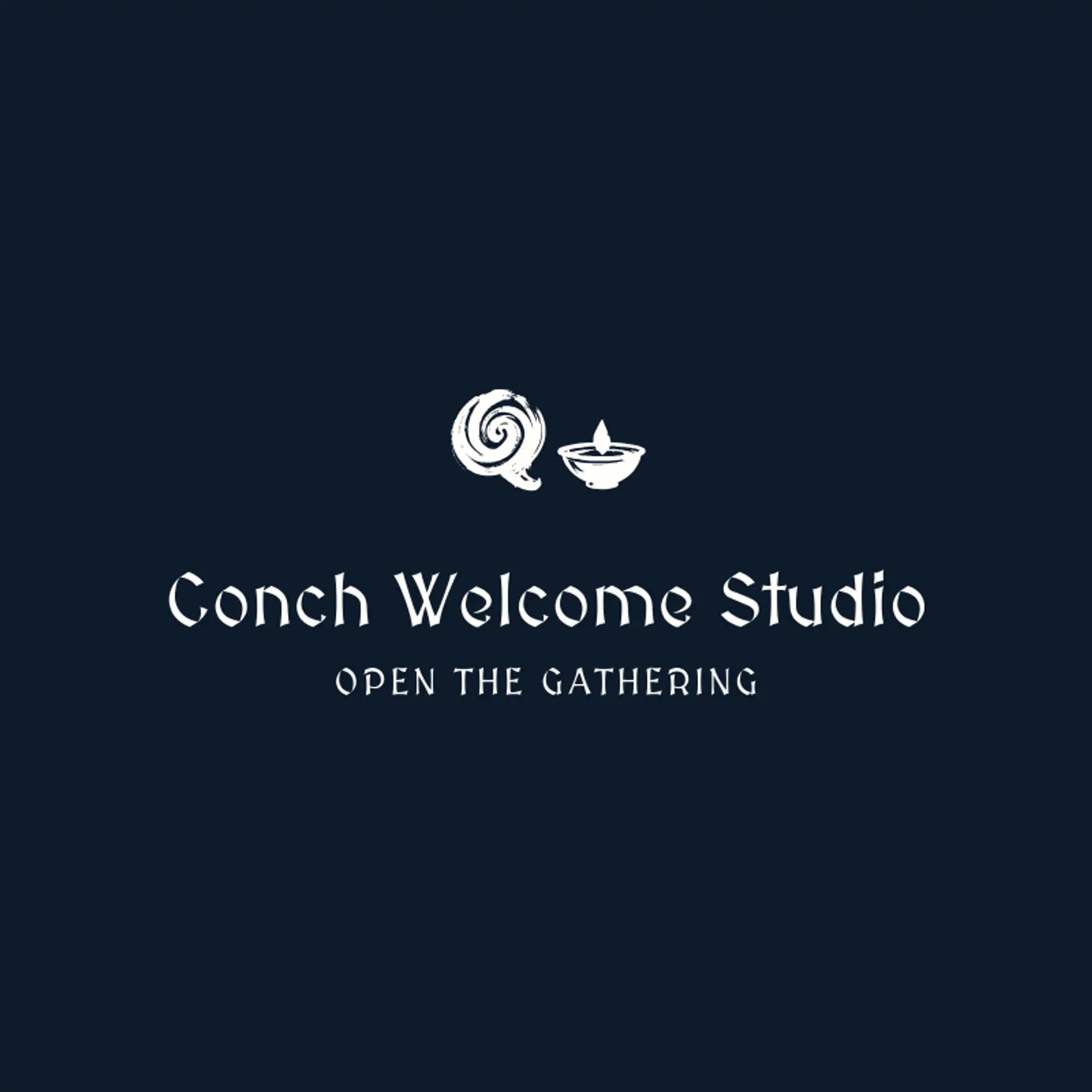 Conch Welcome Studio logo for hindu