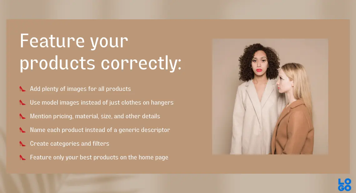 Valuable tips when featuring your products 