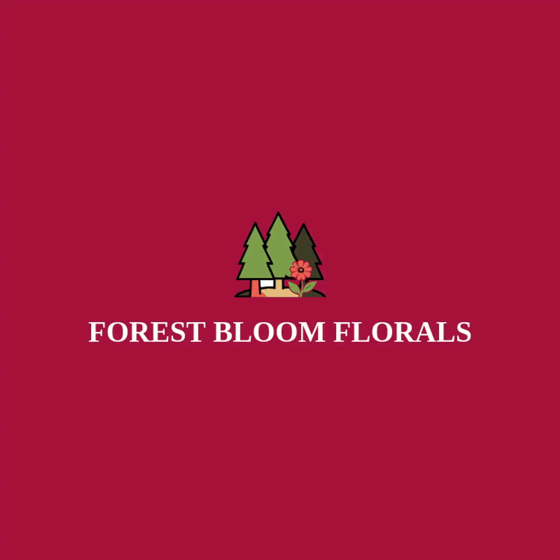 Forest Bloom Florals logo for forest
