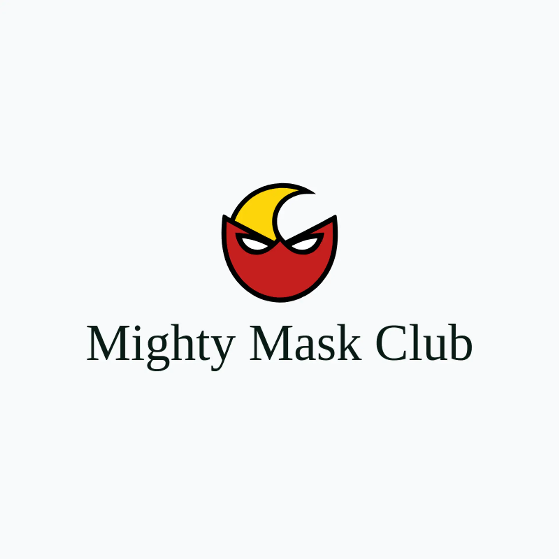 Mighty Mask Club logo for pro wrestling