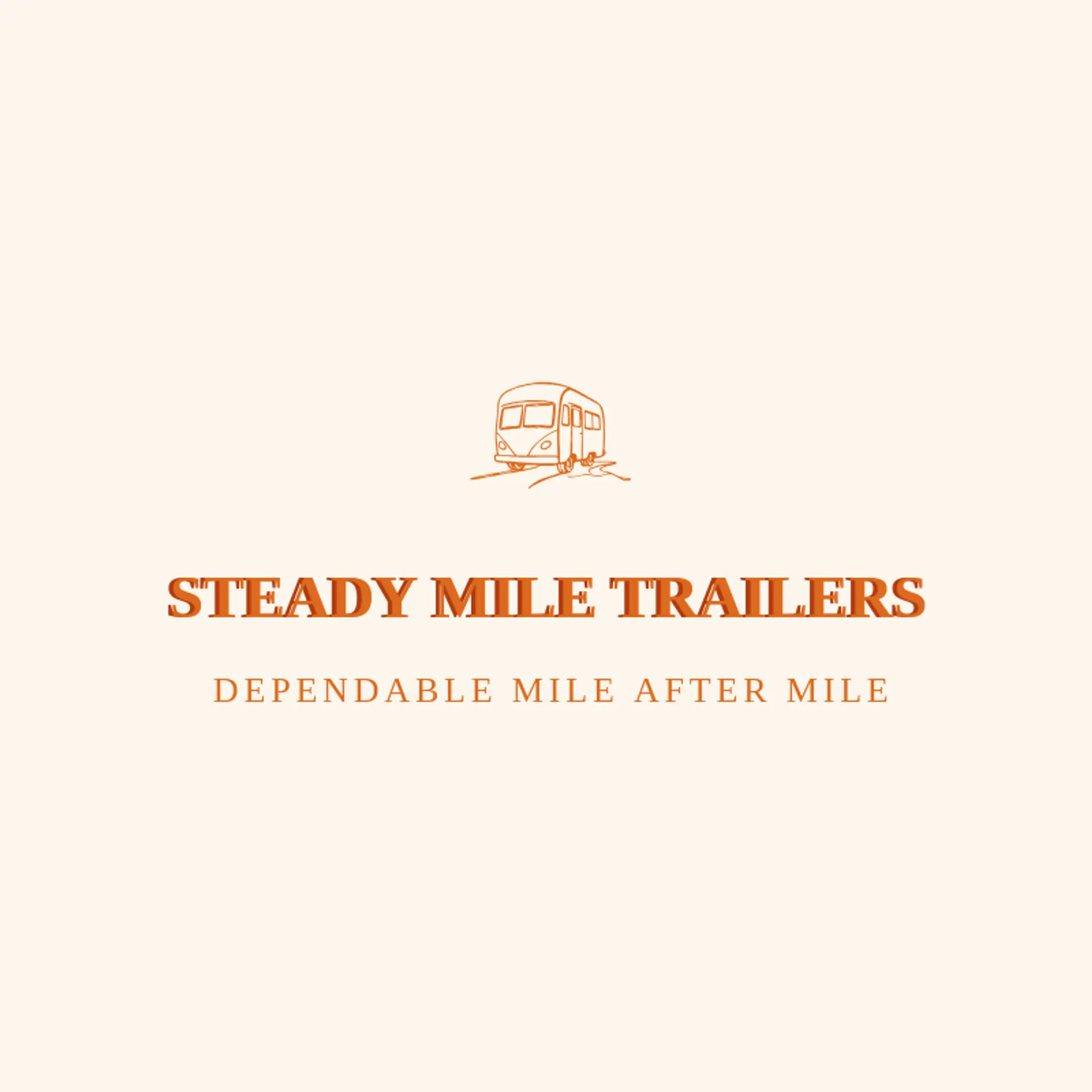 Steady Mile Trailers logo for trailer