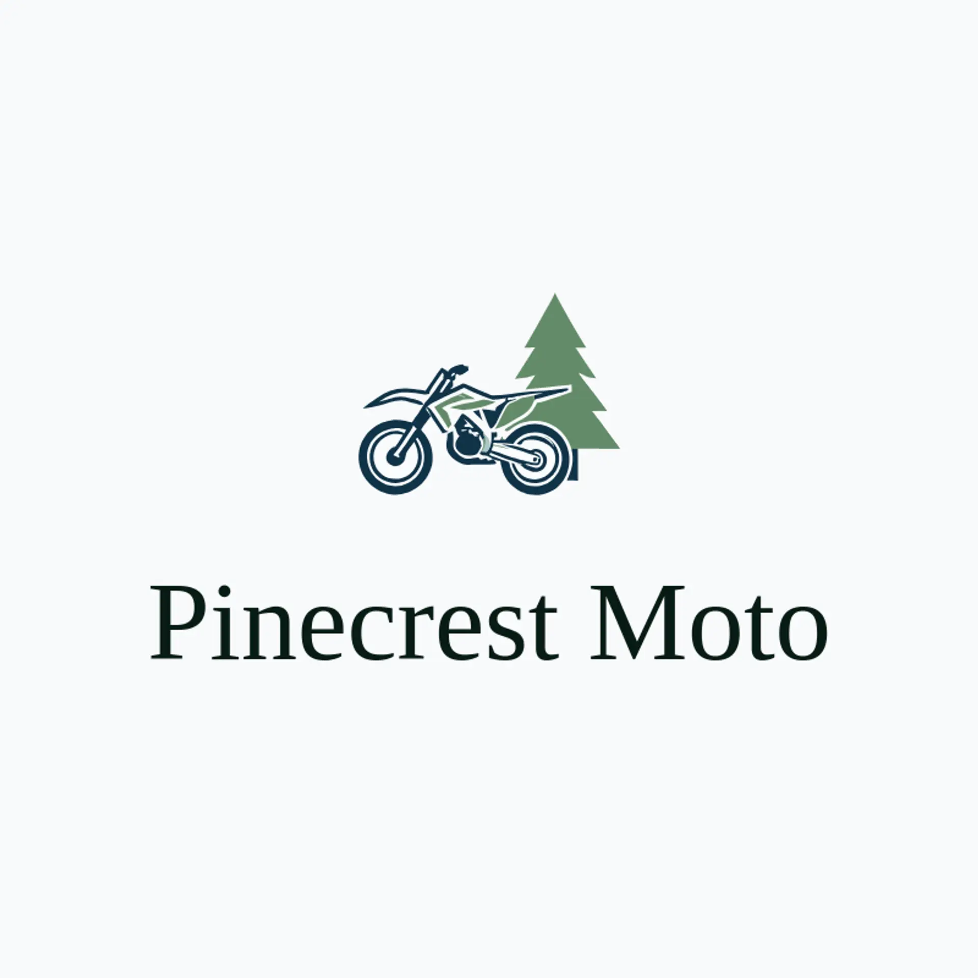 Pinecrest Moto logo for motocross