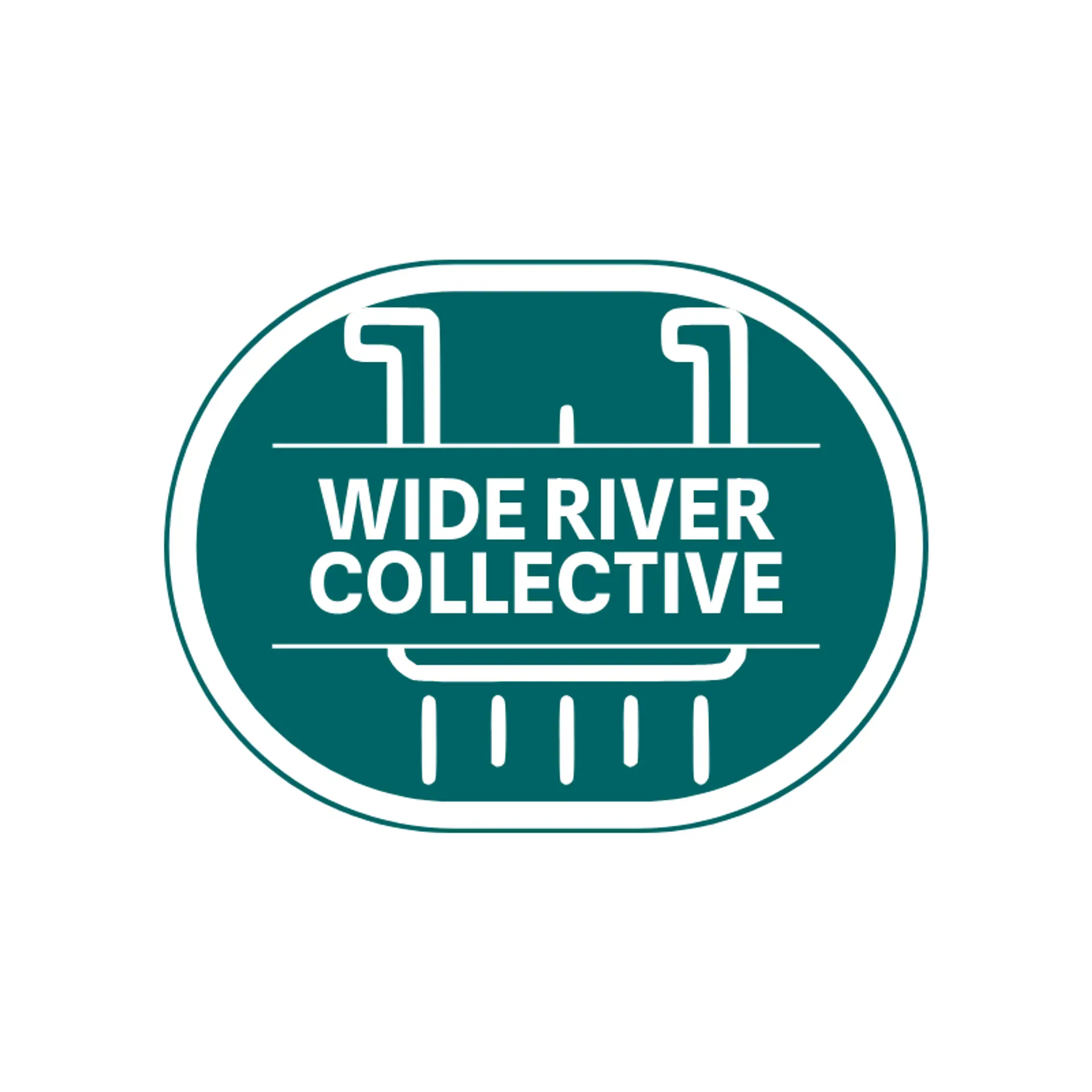 Wide River Collective logo for flow