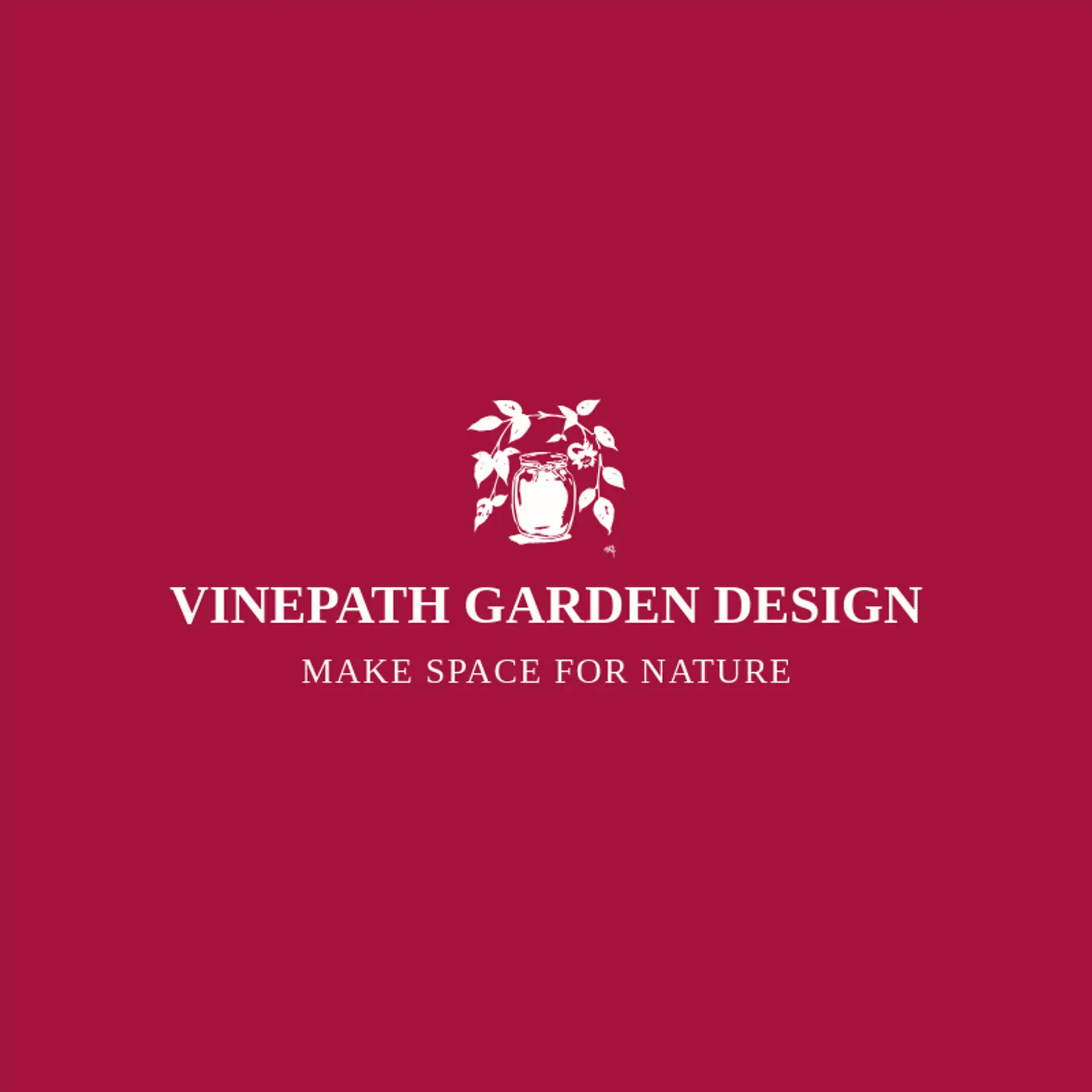 Vinepath Garden Design logo for vine
