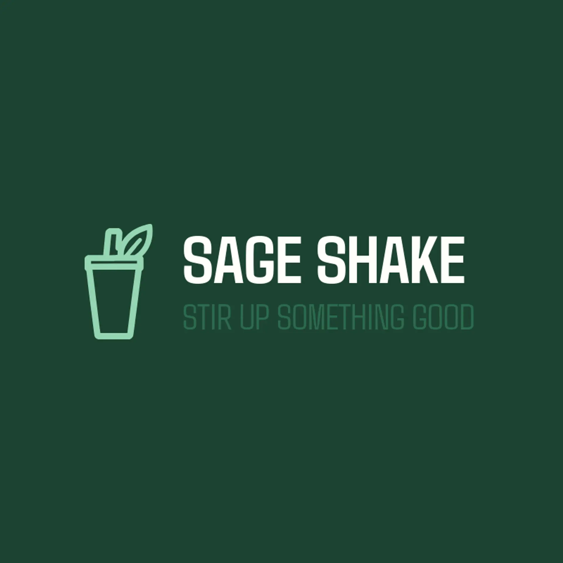 Sage Shake logo for alcohol