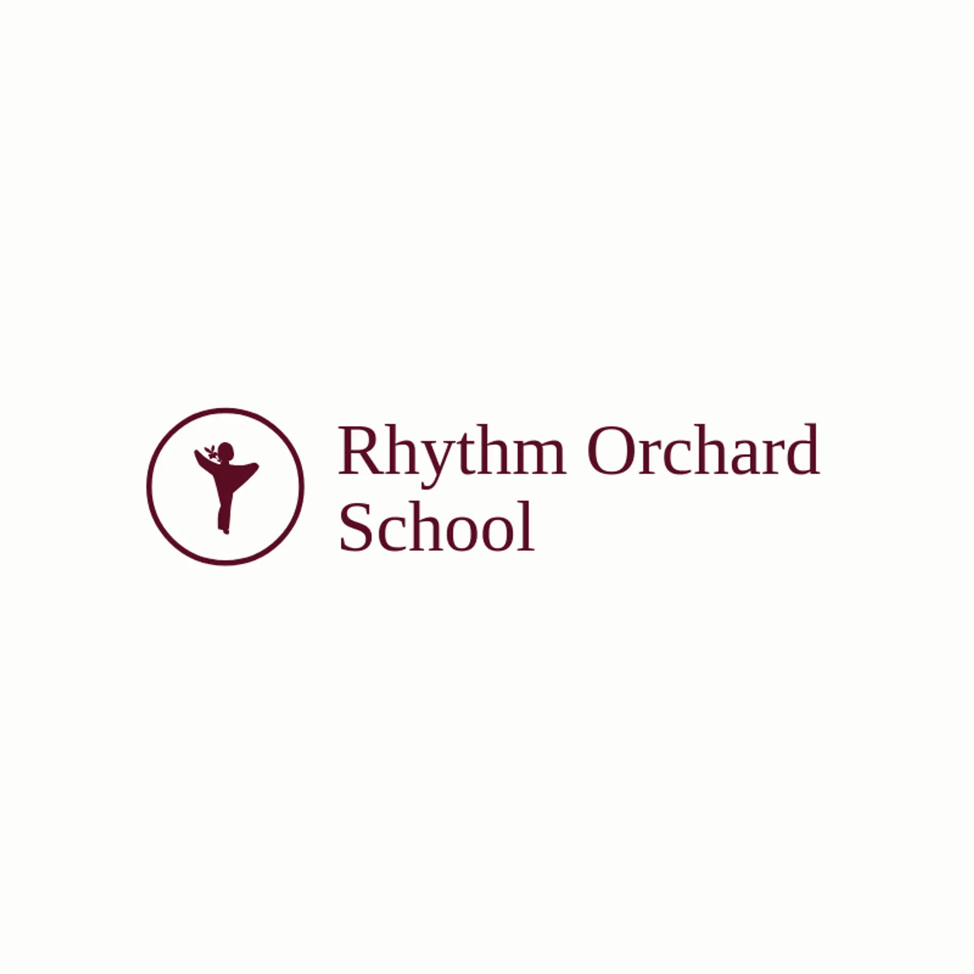 Rhythm Orchard School logo for dance studio