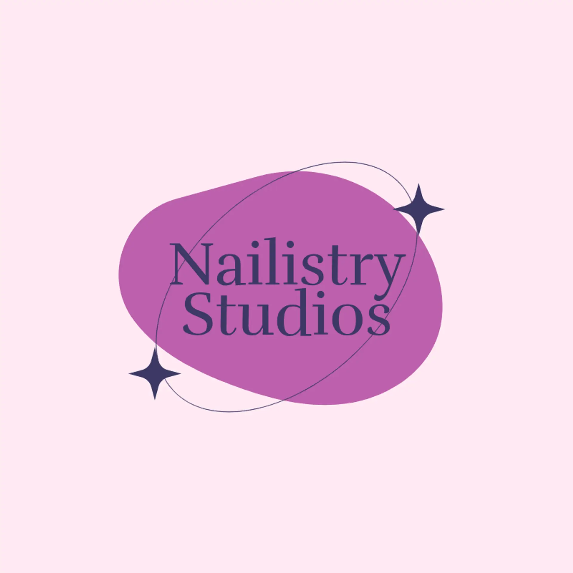 Nailistry Studios logo for nail tech