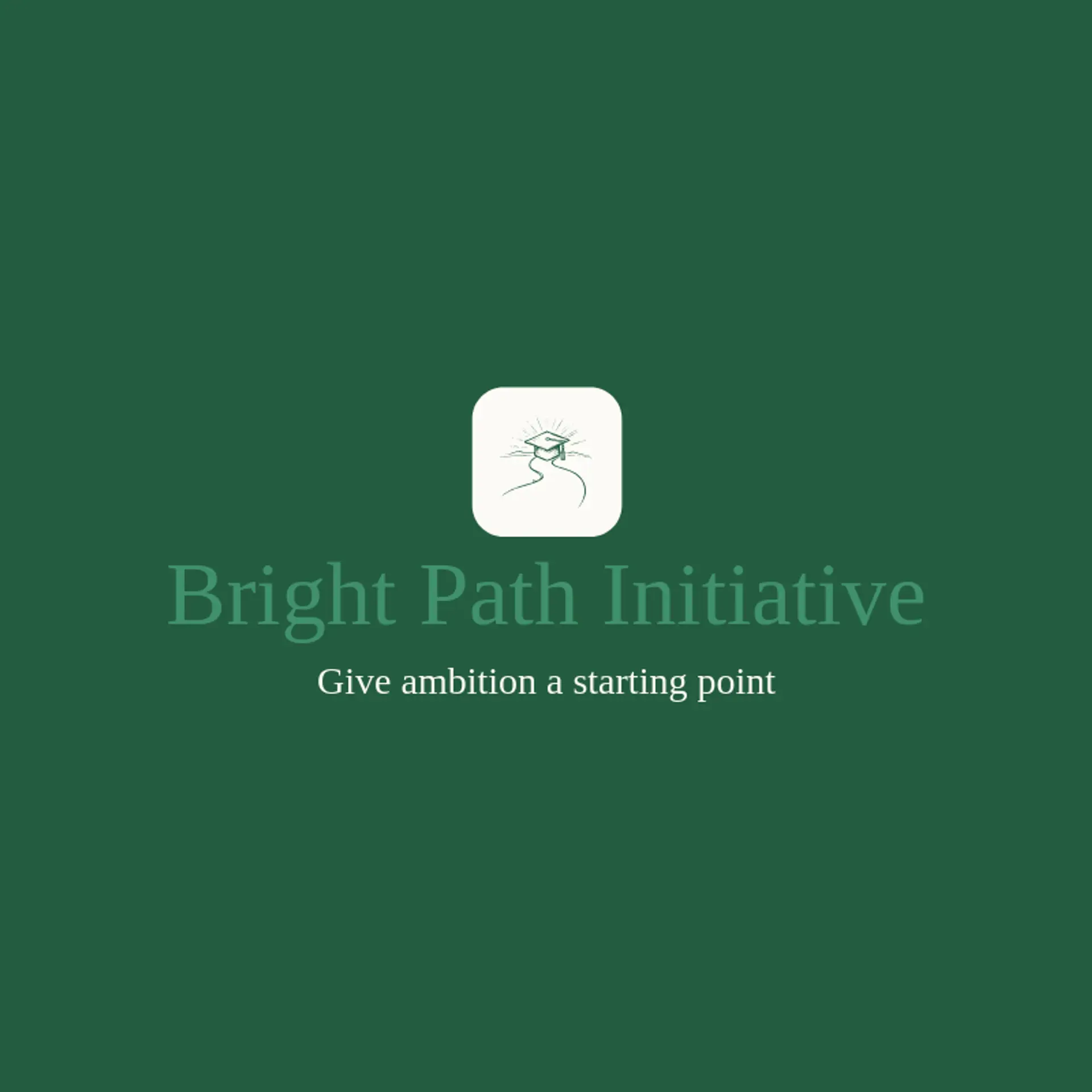 Bright Path Initiative logo for scholarship