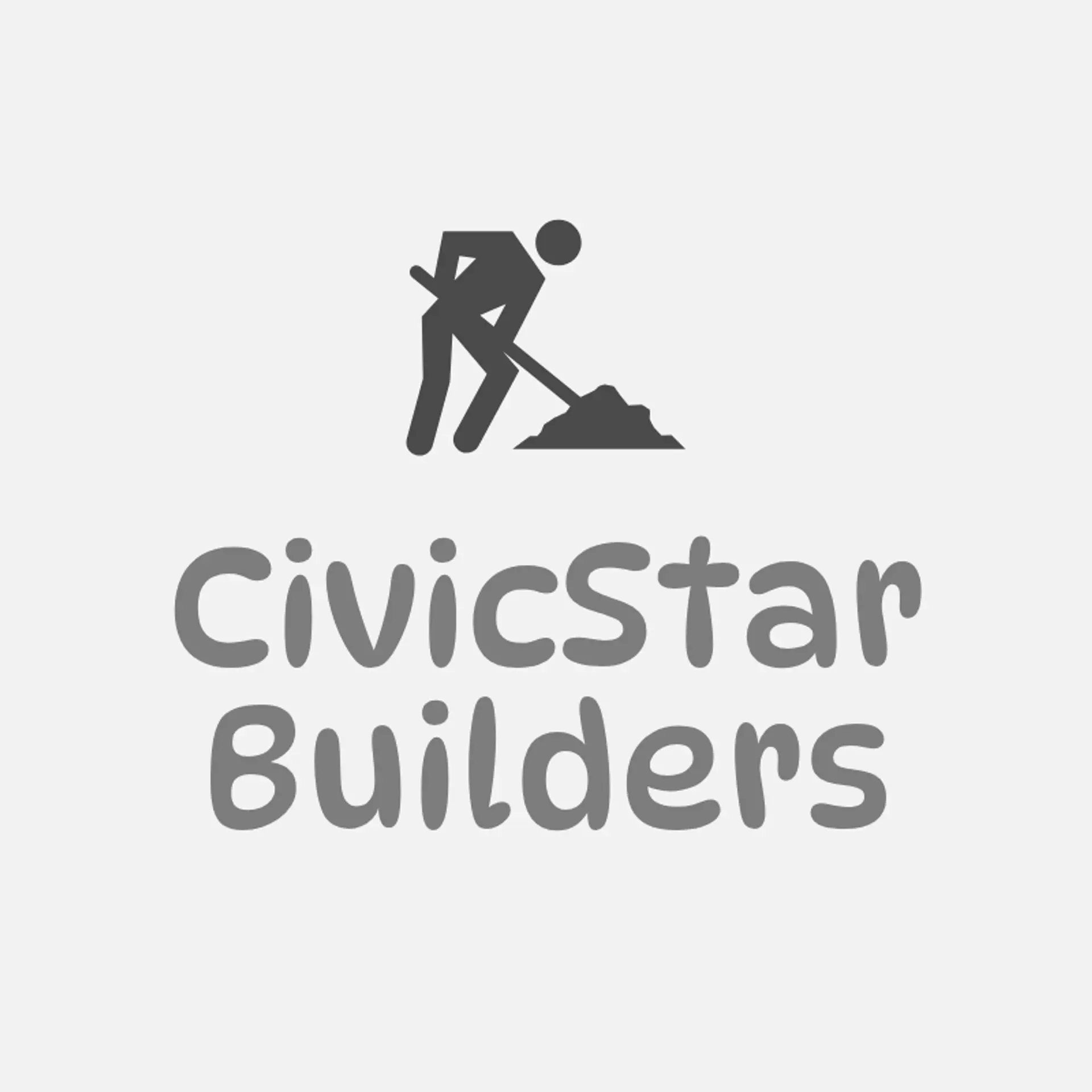 CivicStar Builders logo for commercial construction