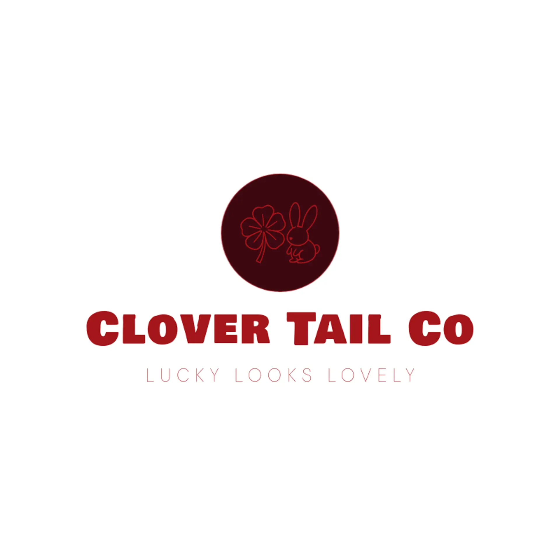 Clover Tail Co logo for bunny