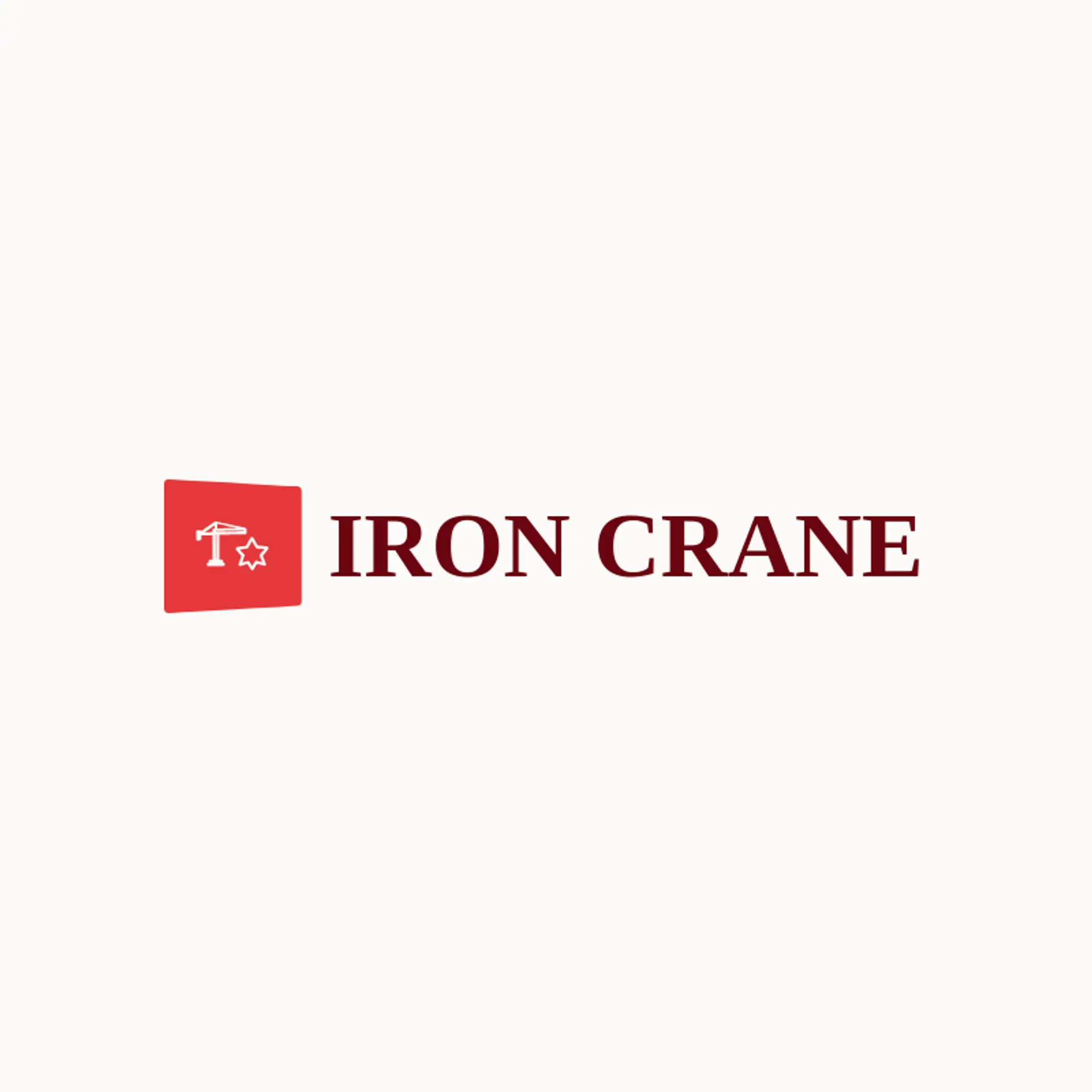 Iron Crane logo for karate