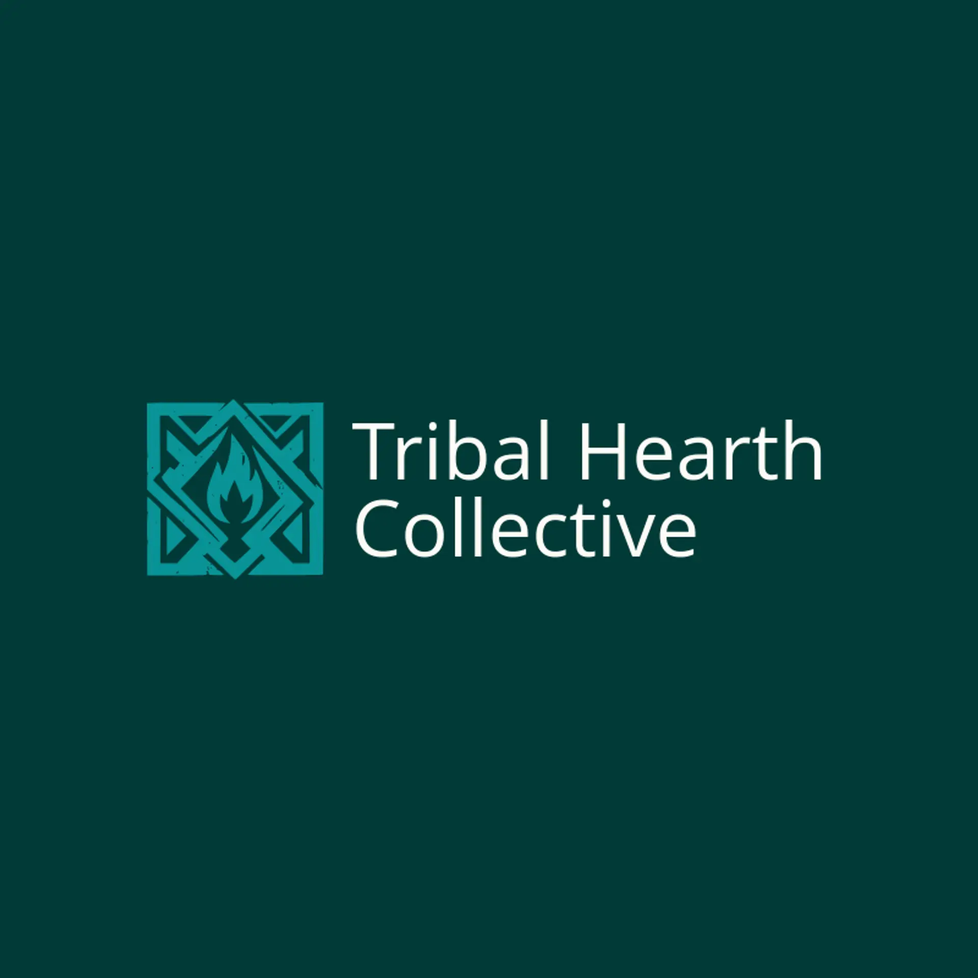Tribal Hearth Collective logo for tribal
