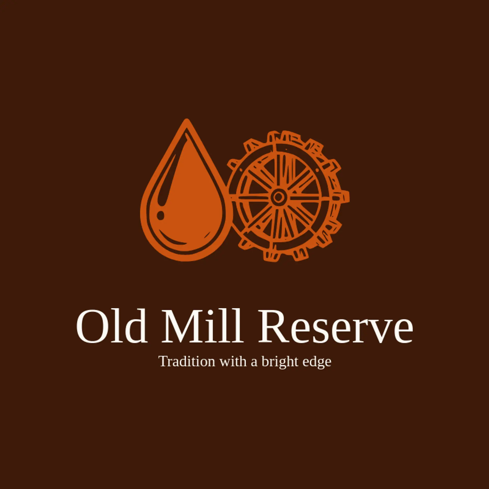Old Mill Reserve logo for whiskey