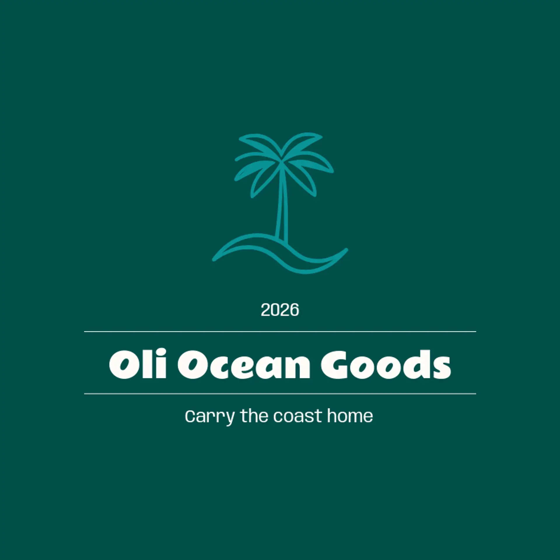 Oli Ocean Goods logo for tamil