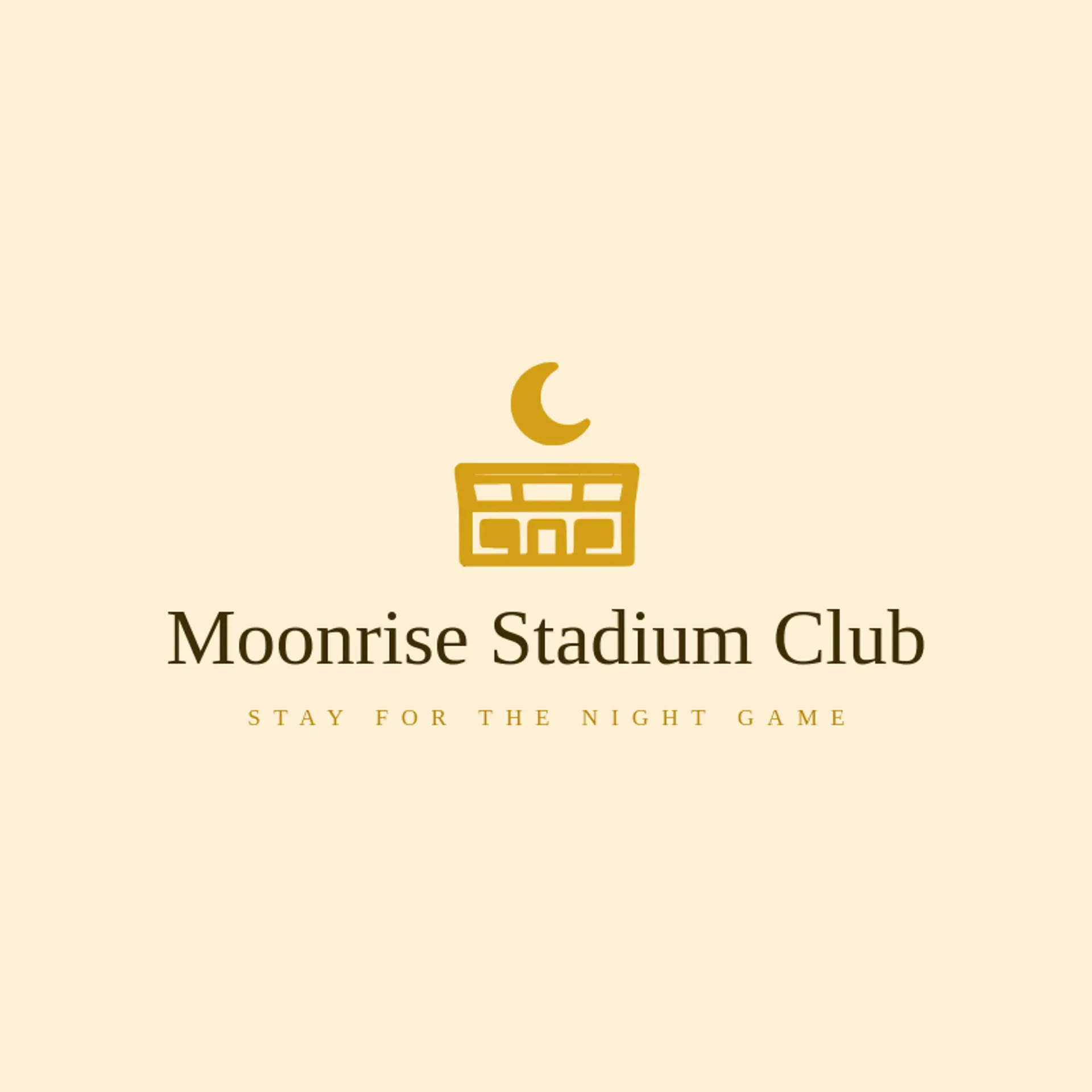 Moonrise Stadium Club logo for stadium