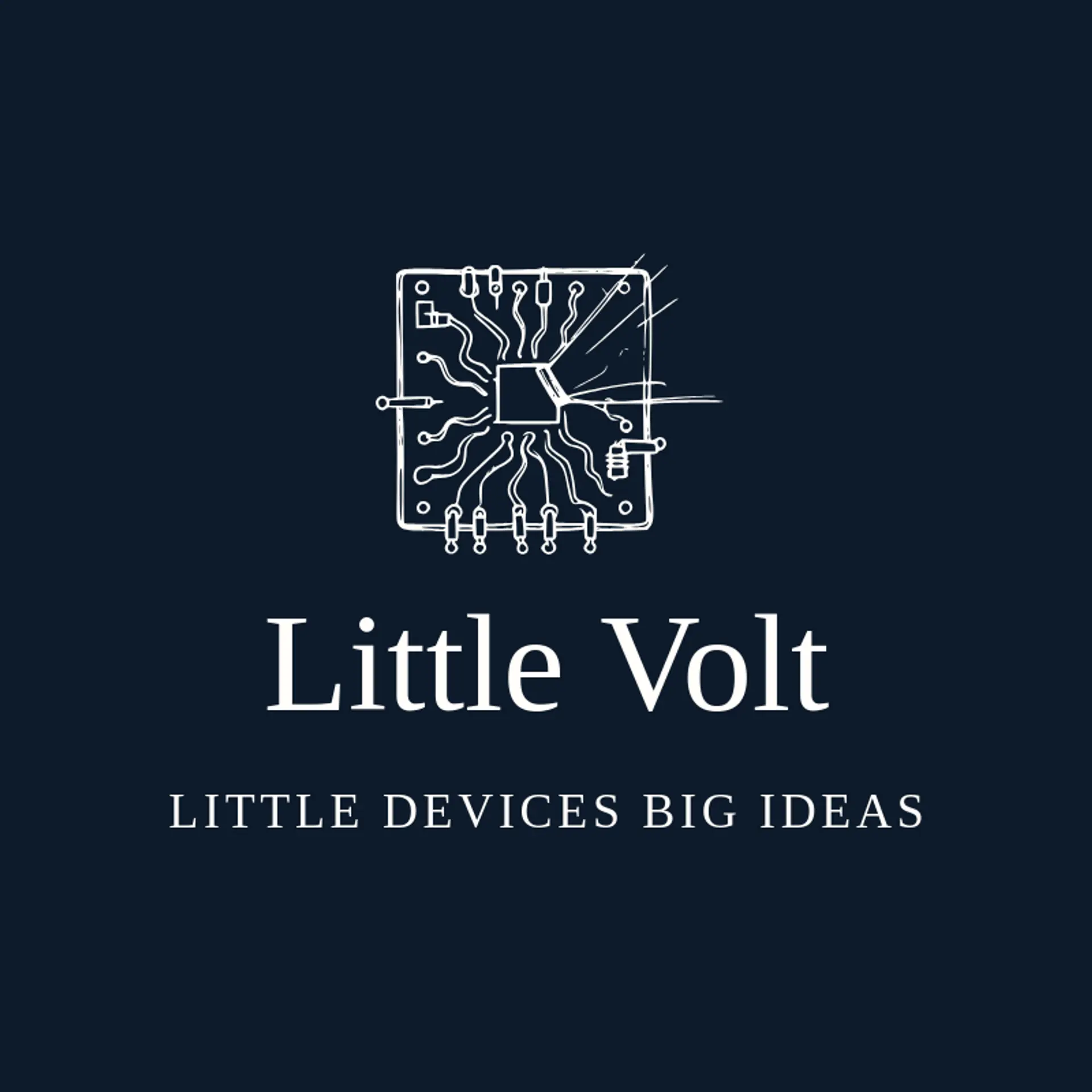 Little Volt logo for electronics