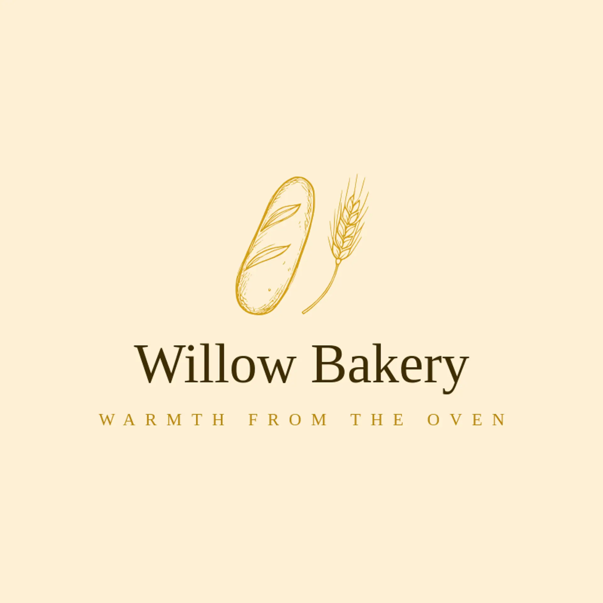 Willow Bakery logo for foodie