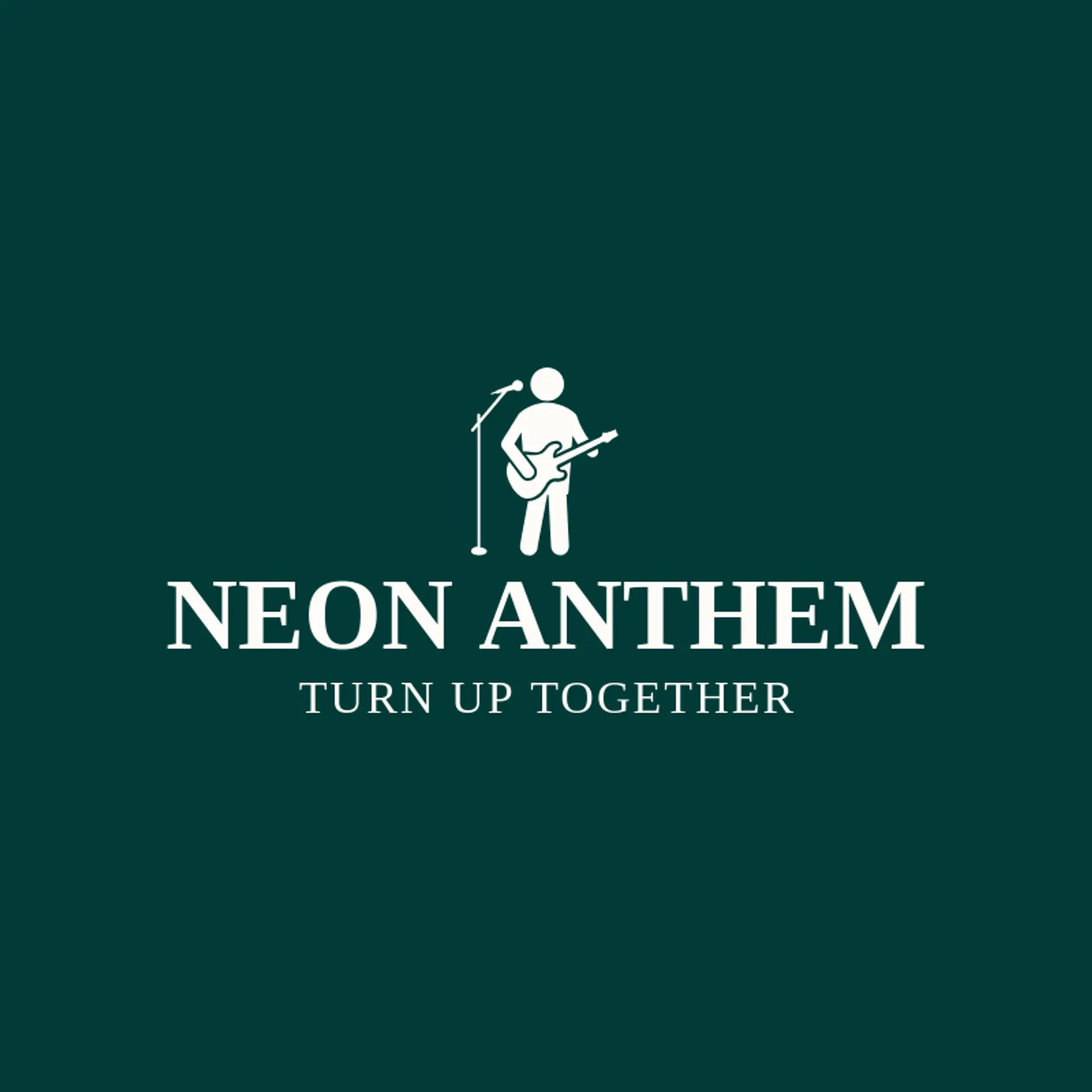 Neon Anthem logo for rockstar