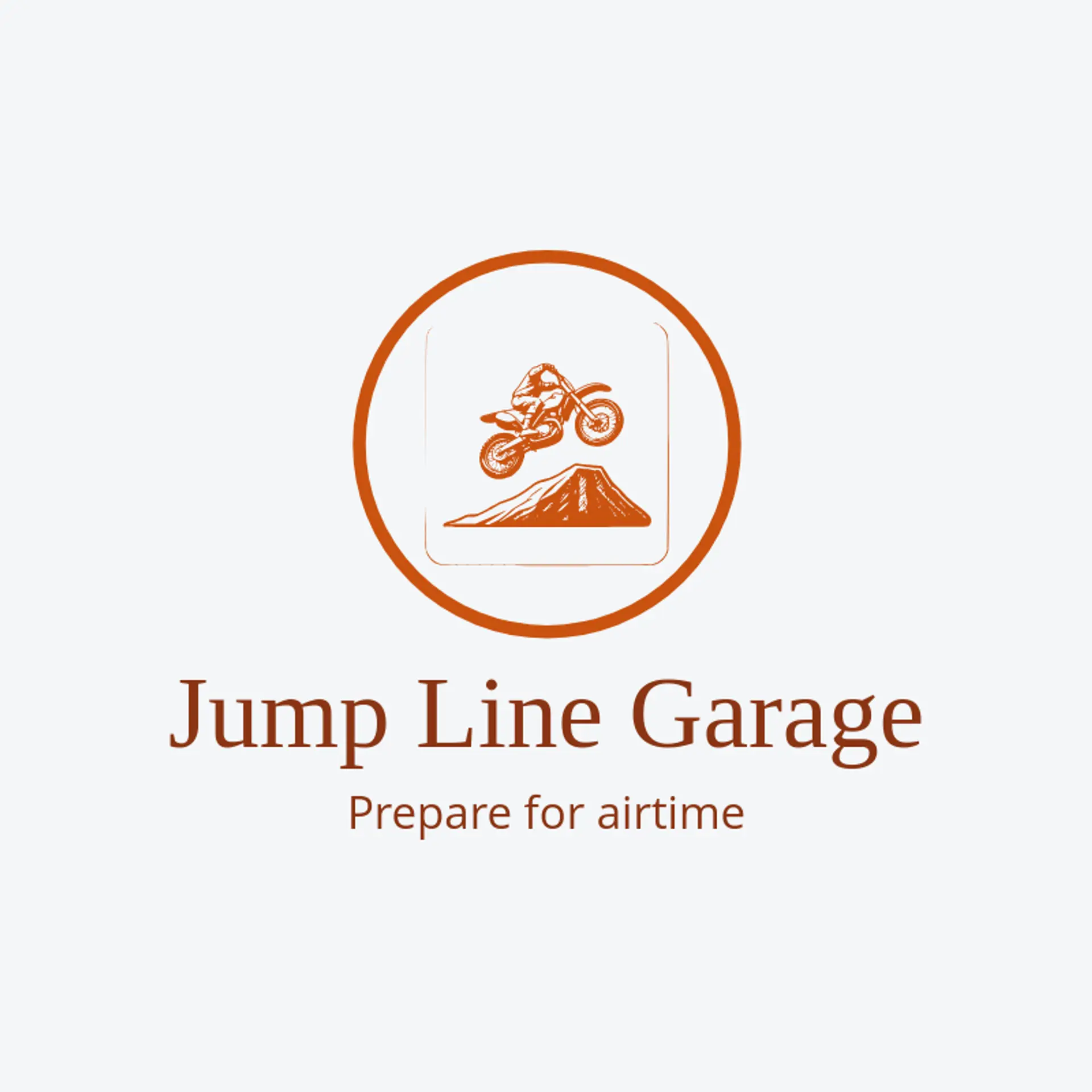 Jump Line Garage logo for motocross
