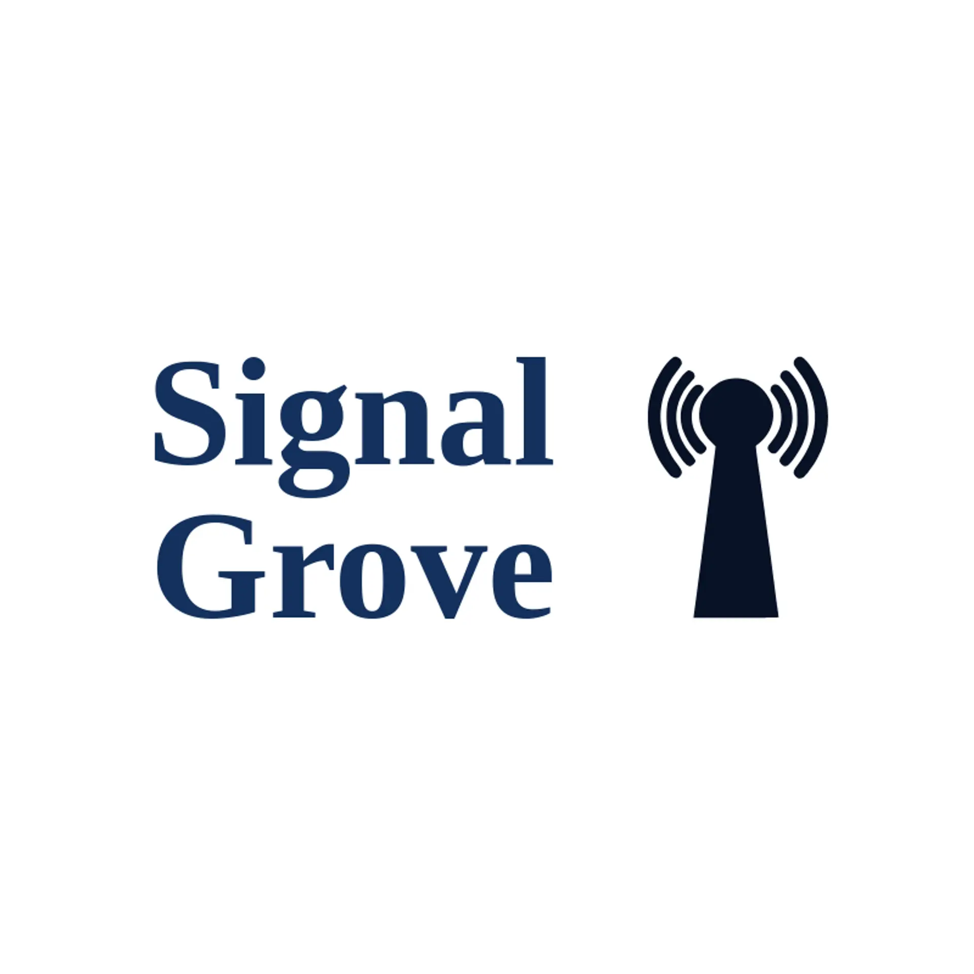Signal Grove logo for static