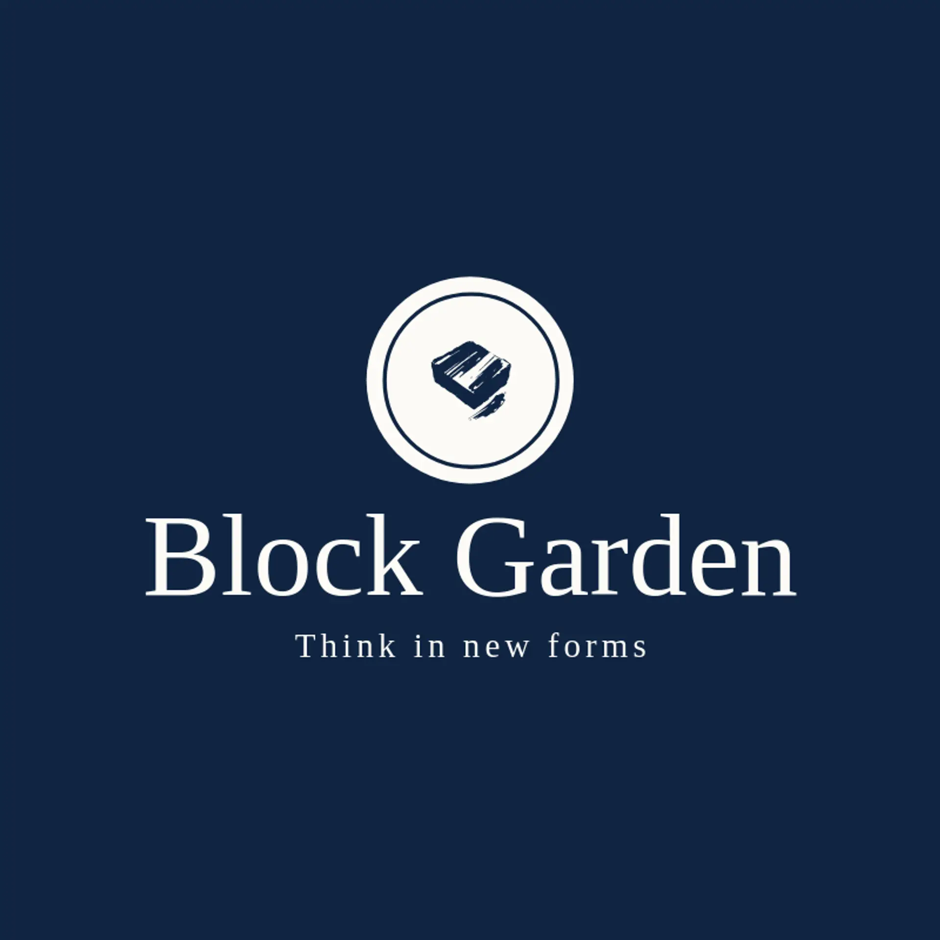 Block Garden logo for block