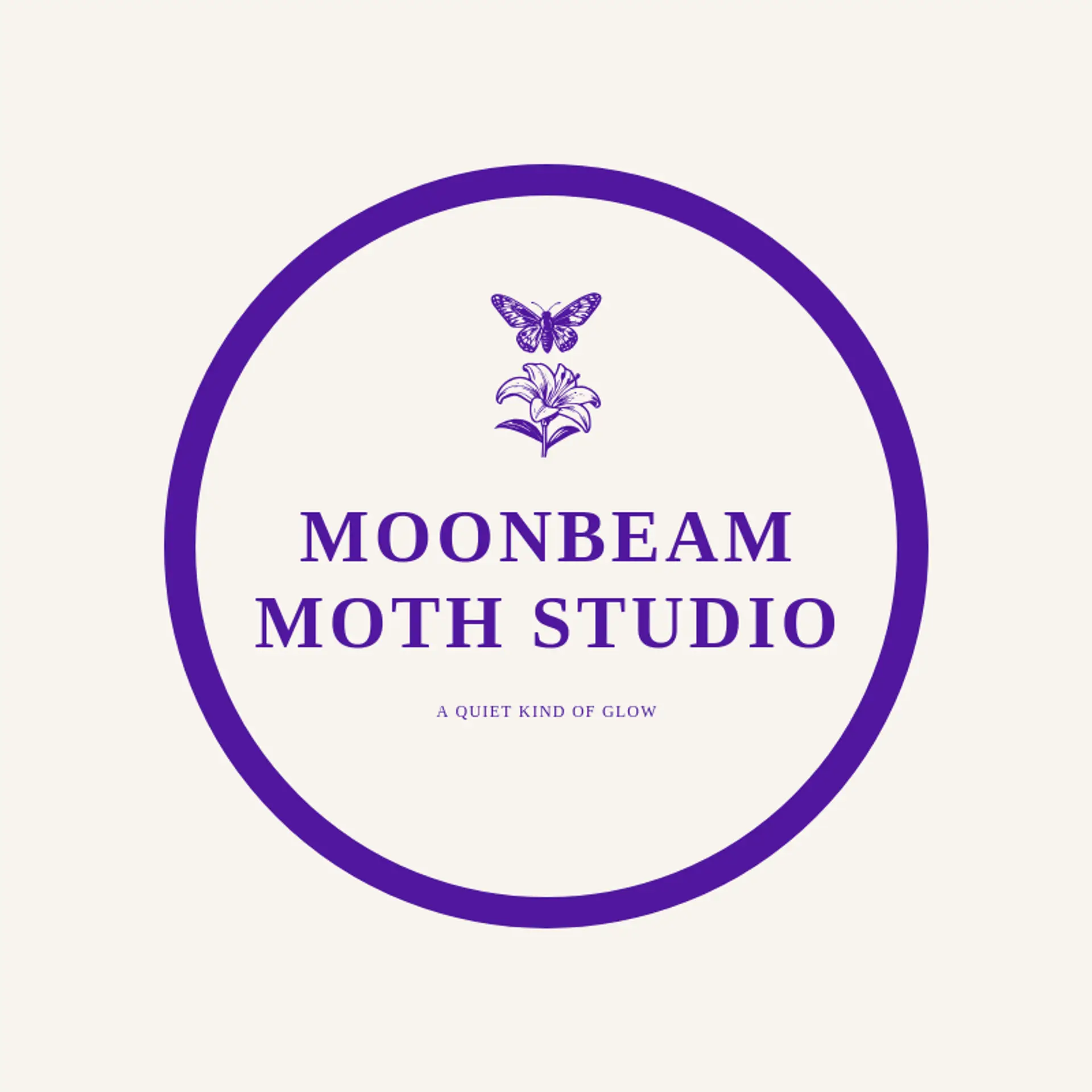 Moonbeam Moth Studio logo for moth