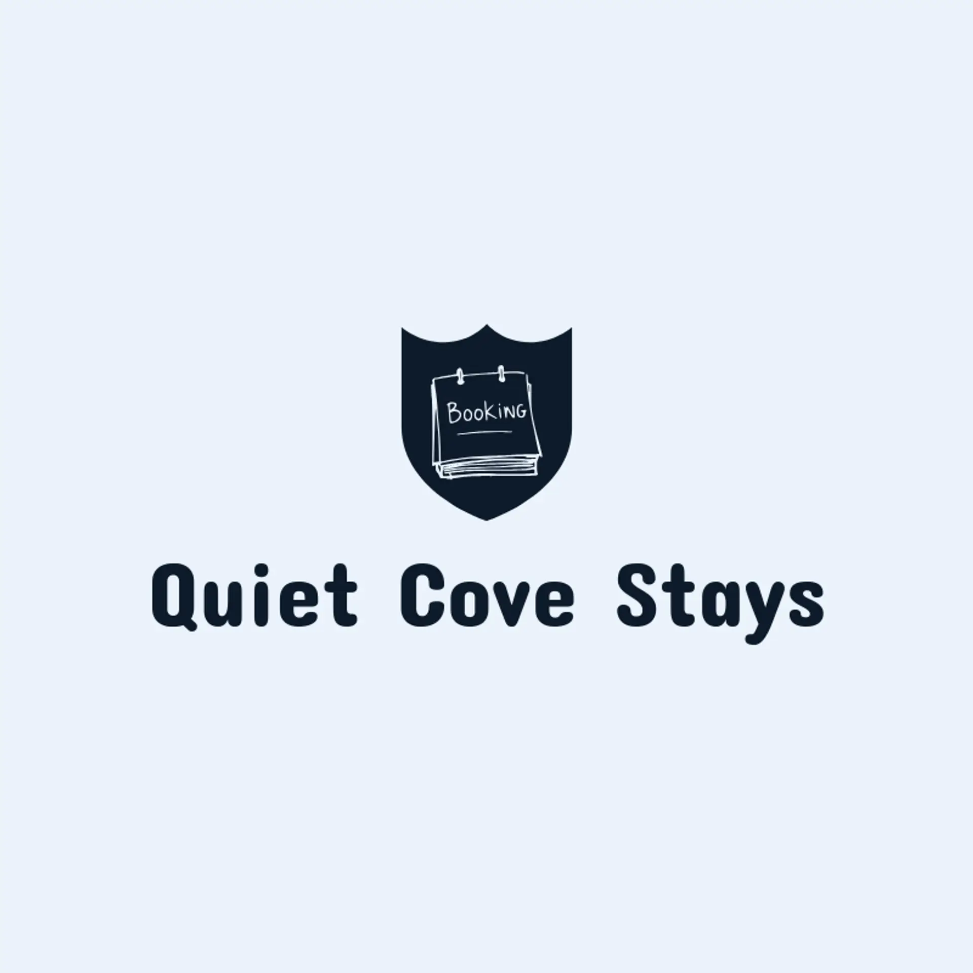 Quiet Cove Stays logo for booking
