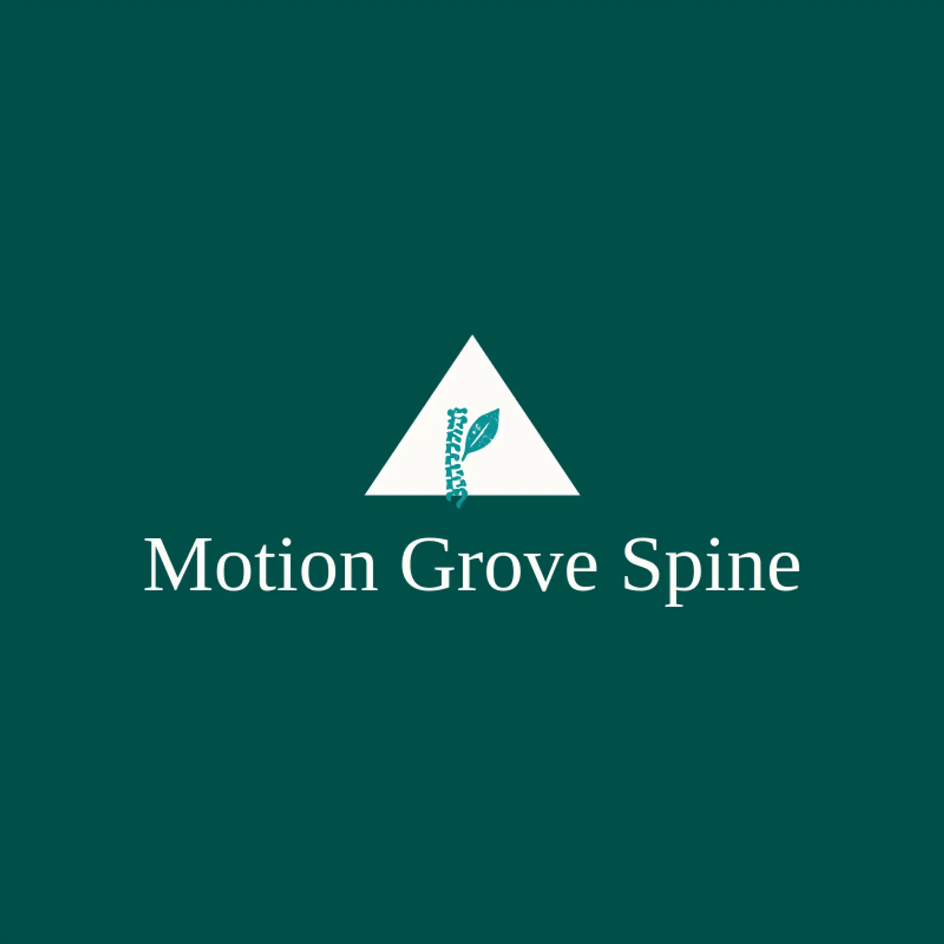 Motion Grove Spine logo for spine