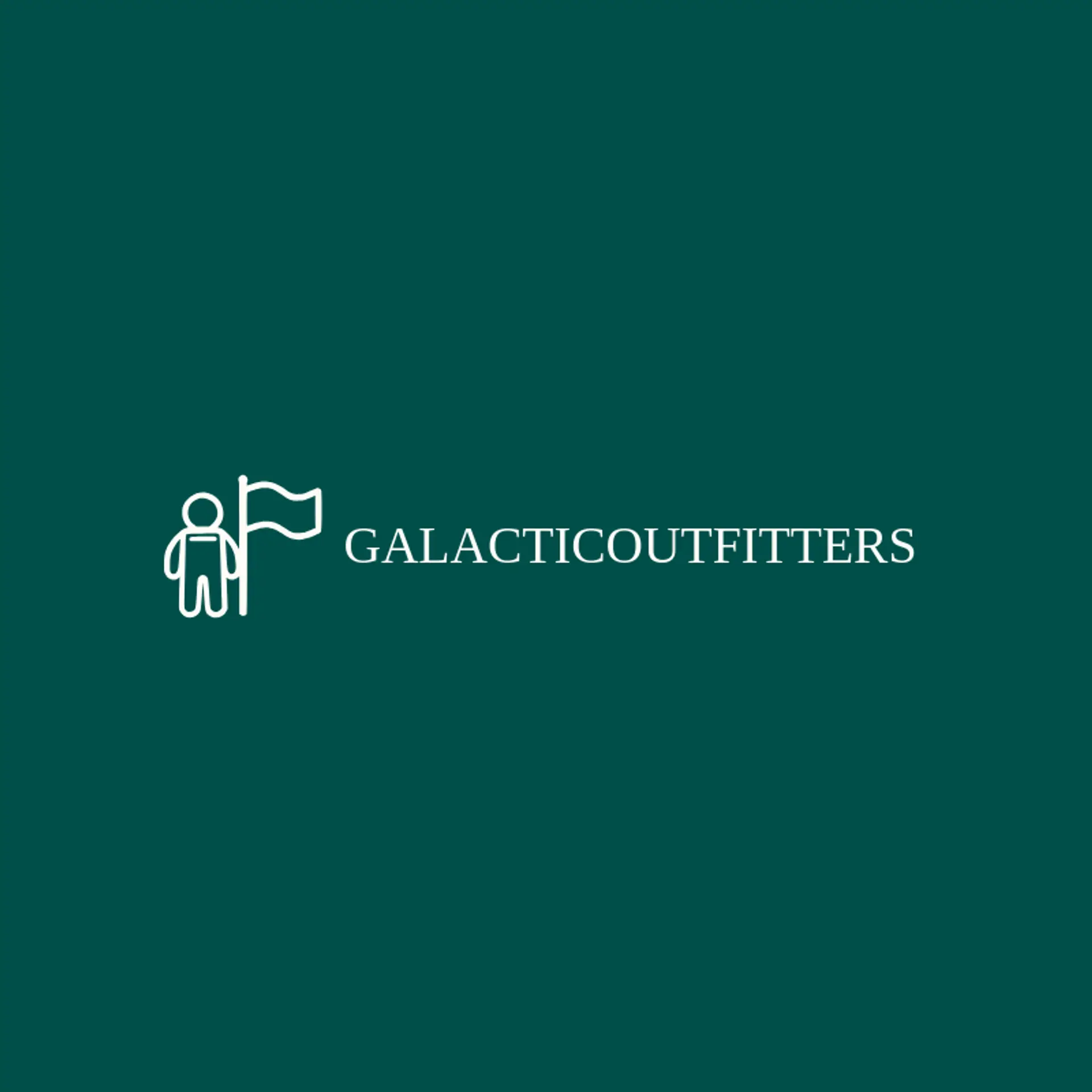 Galactic Outfitters logo for astronaut