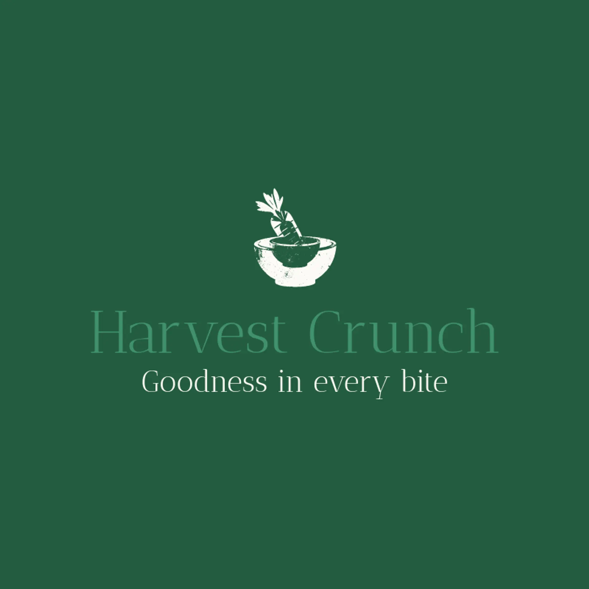 Harvest Crunch logo for vegan