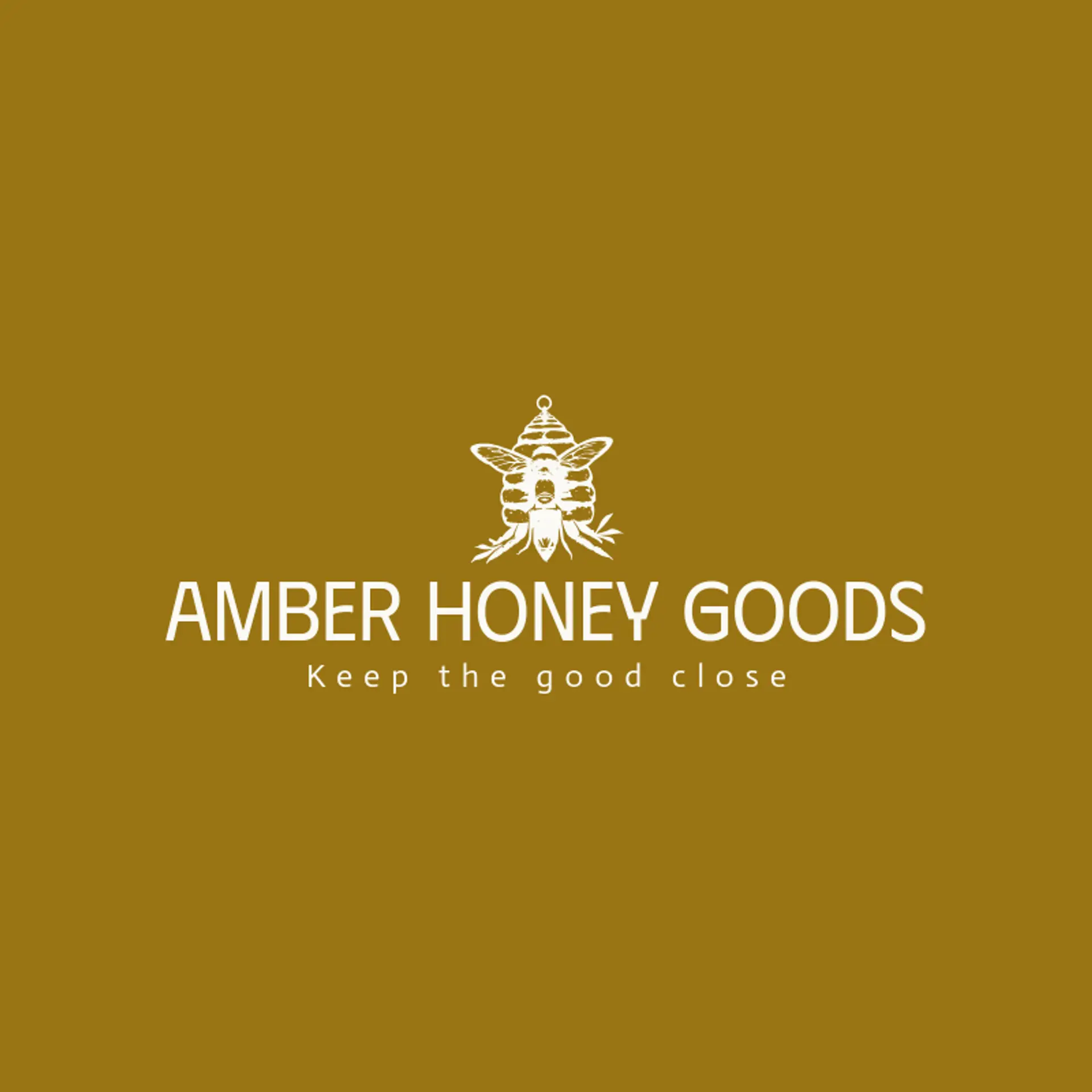 Amber Honey Goods logo for hive