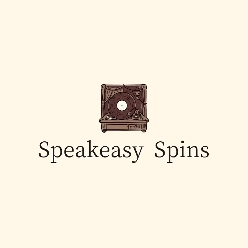 The album name Speakeasy Spins as a branded logo with a color icon