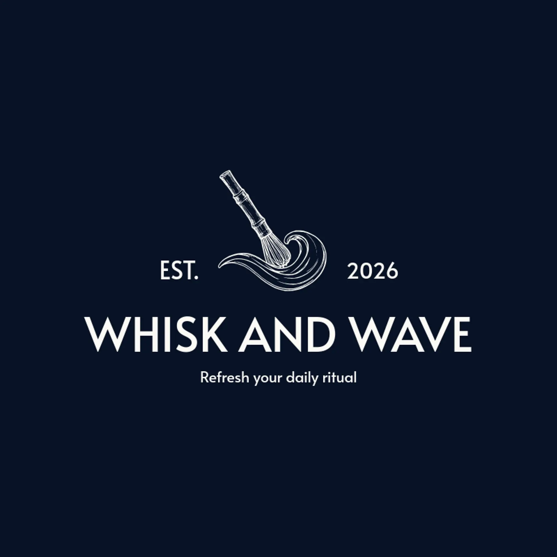 Whisk and Wave logo for japan