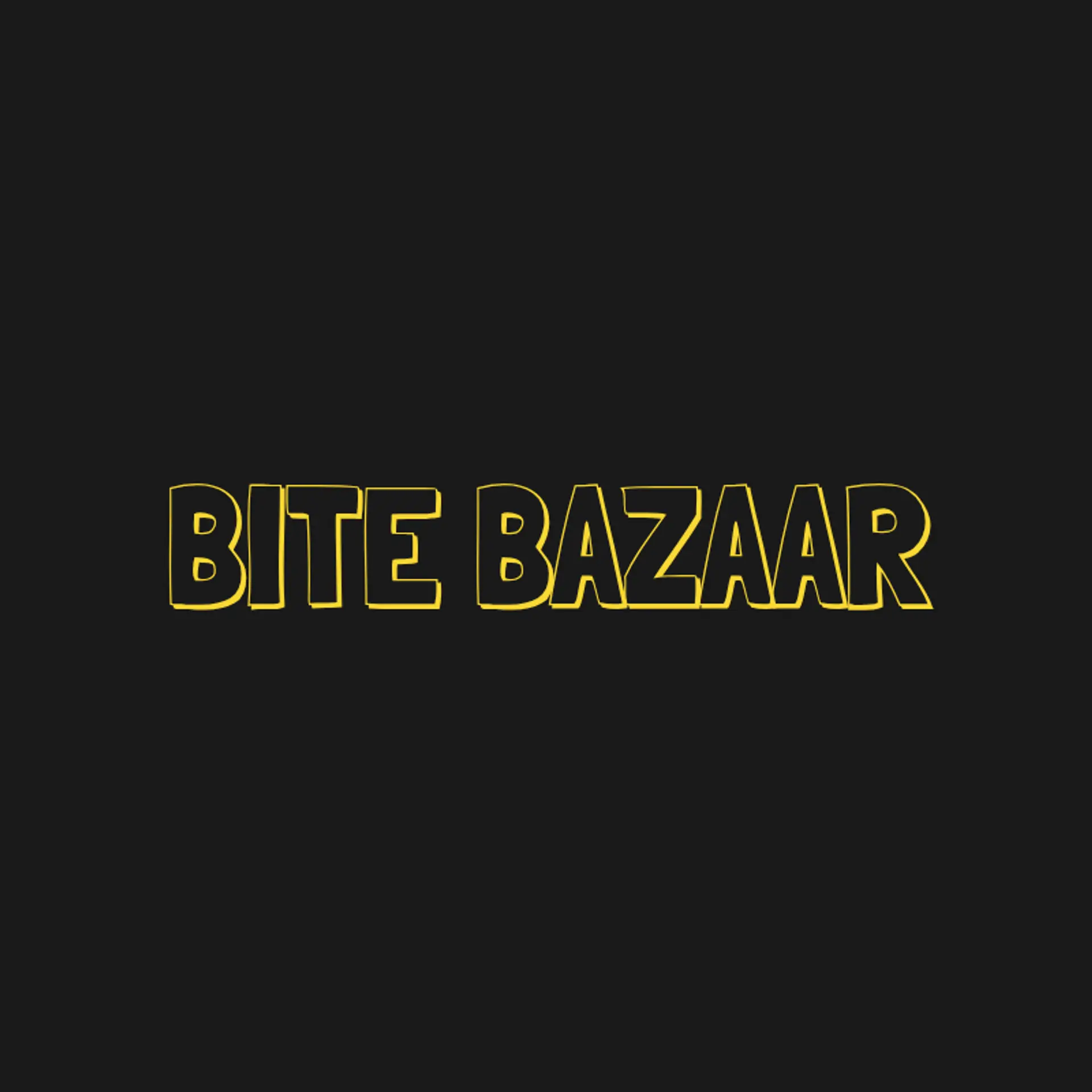 Bite Bazaar logo for cool restaurant