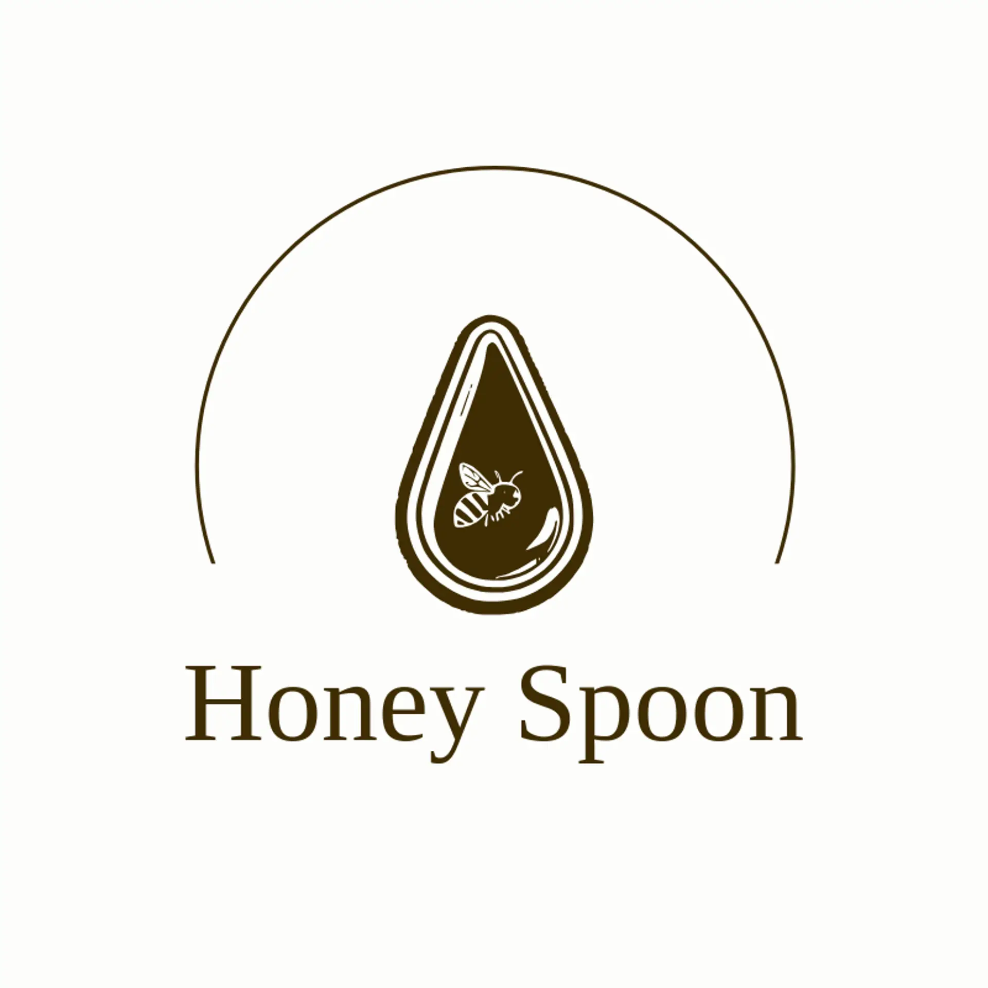 Honey Spoon logo for sweet