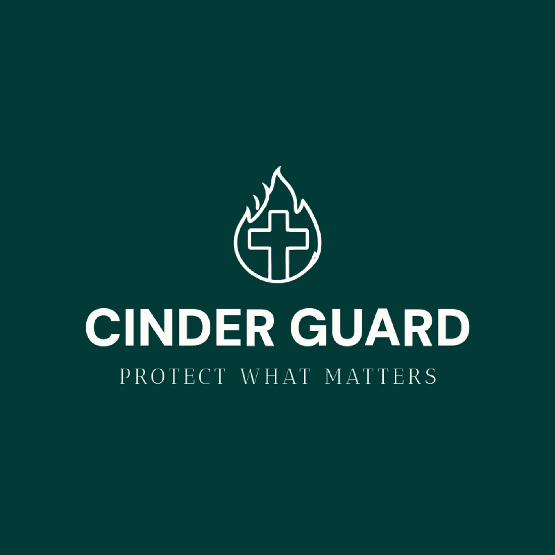Cinder Guard logo for fire department