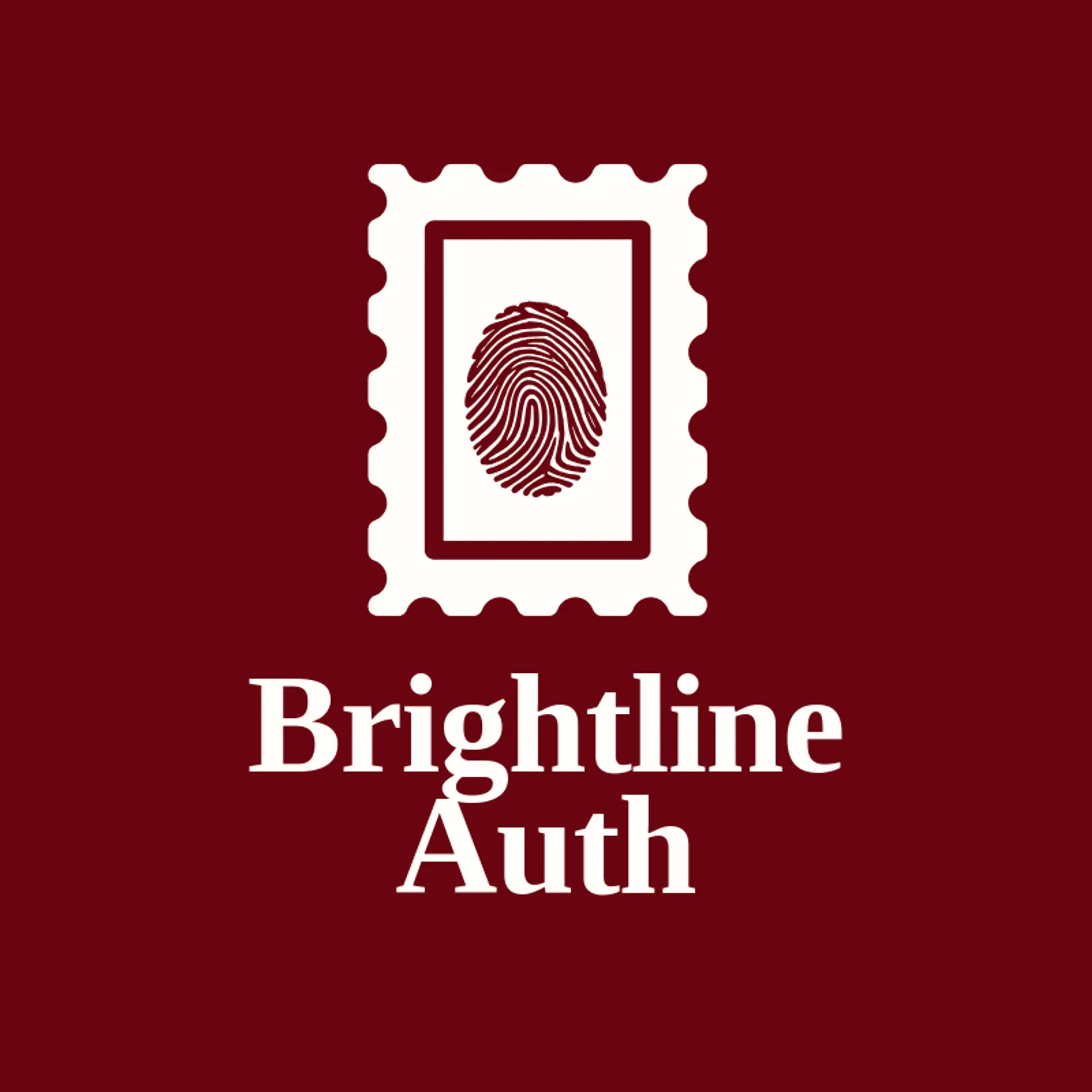 Brightline Auth logo for fingerprint