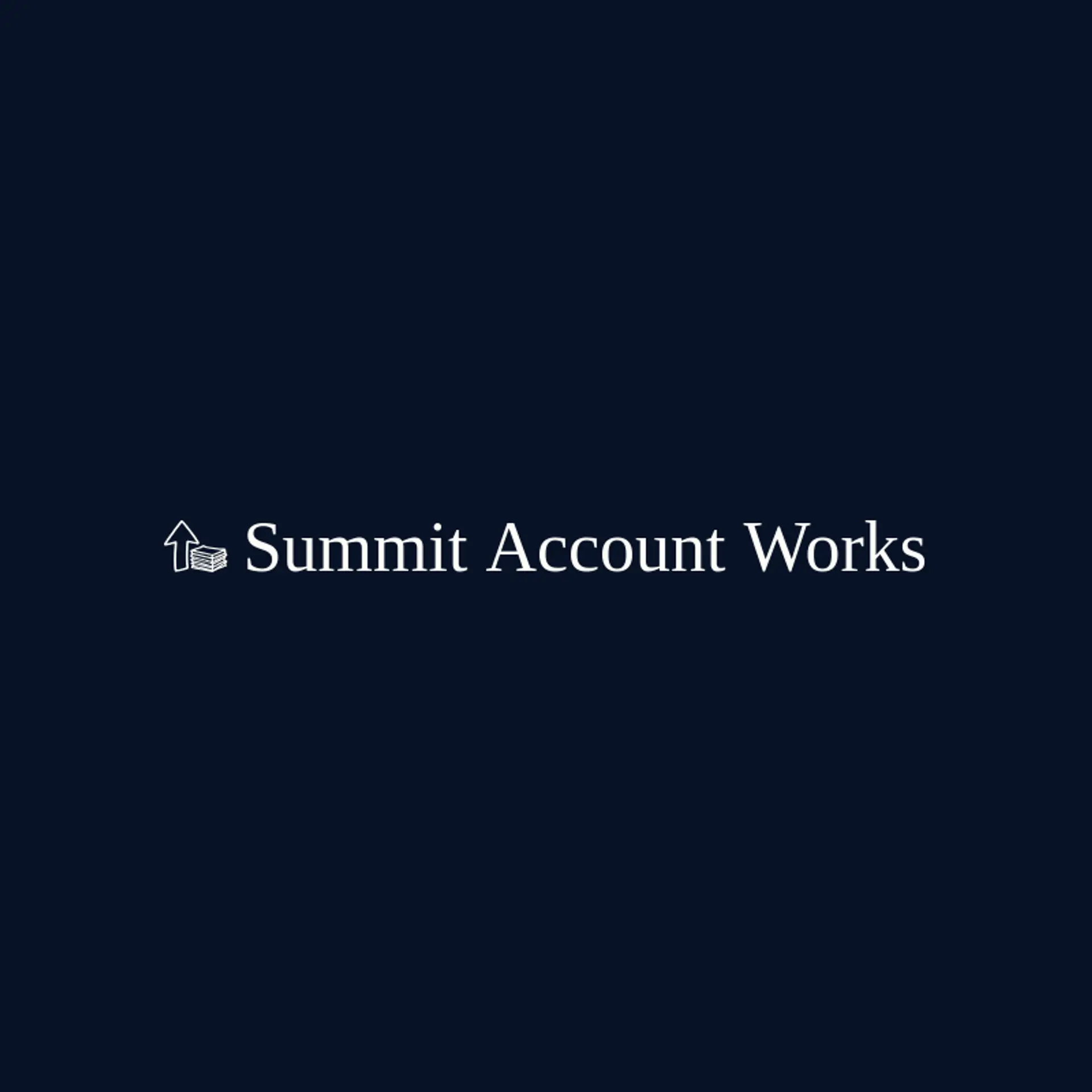 Summit Account Works logo for bookkeeping