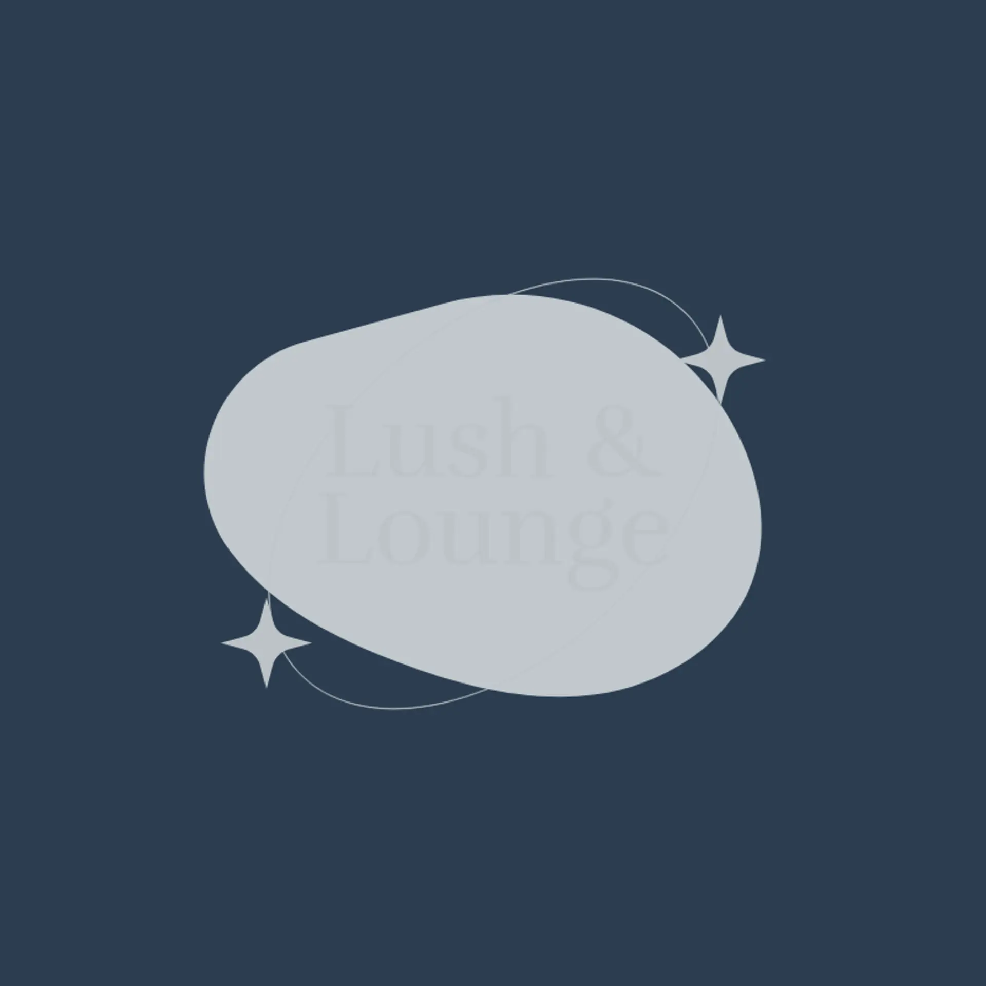 Lush & Lounge logo for bar restaurant
