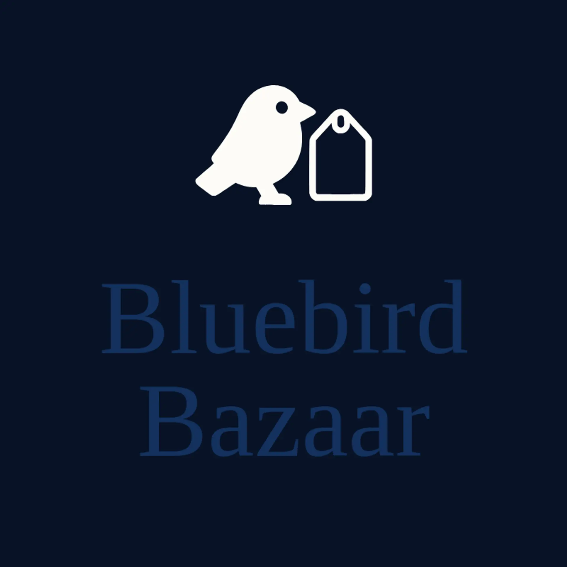 Bluebird Bazaar logo for retail
