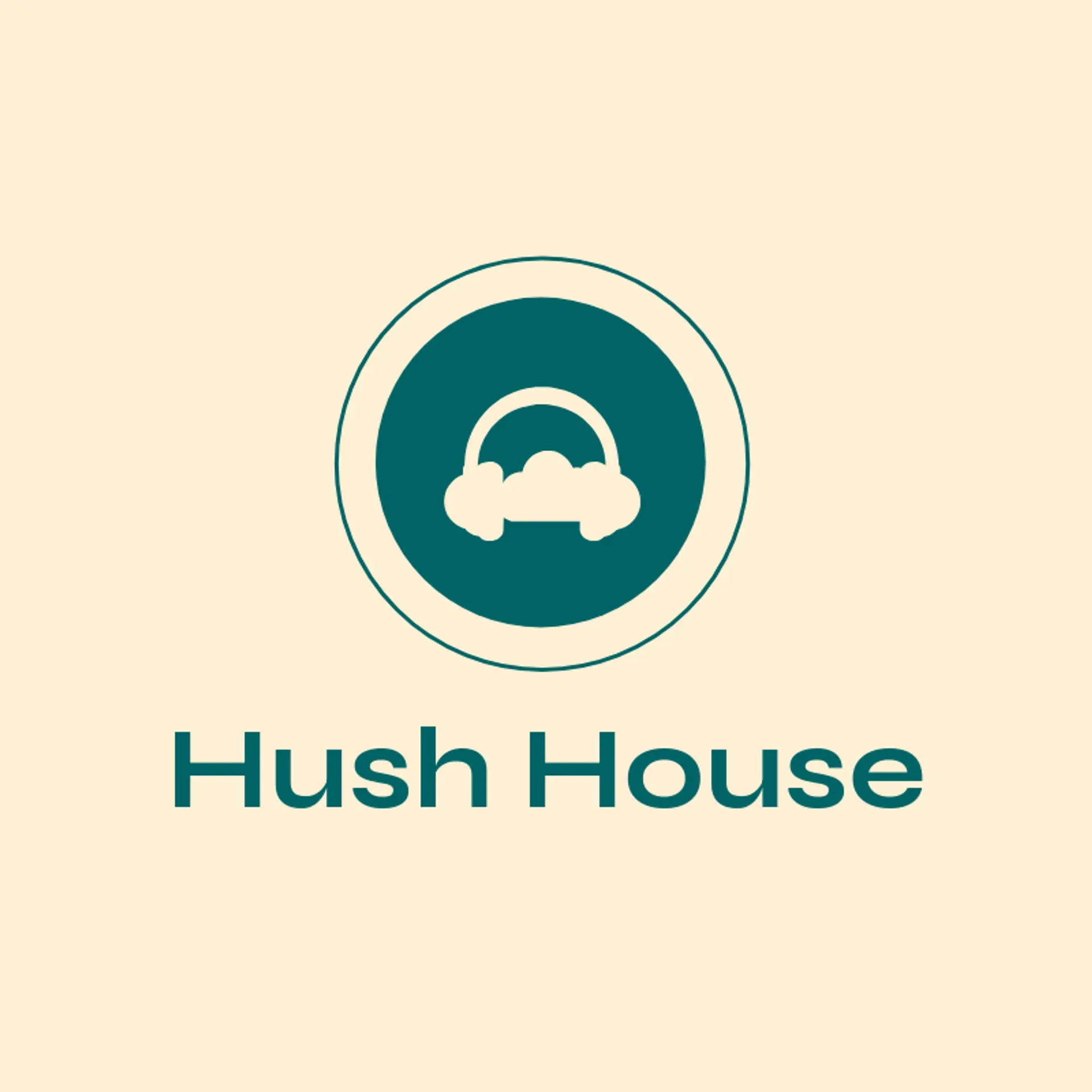 Hush House logo for headphones