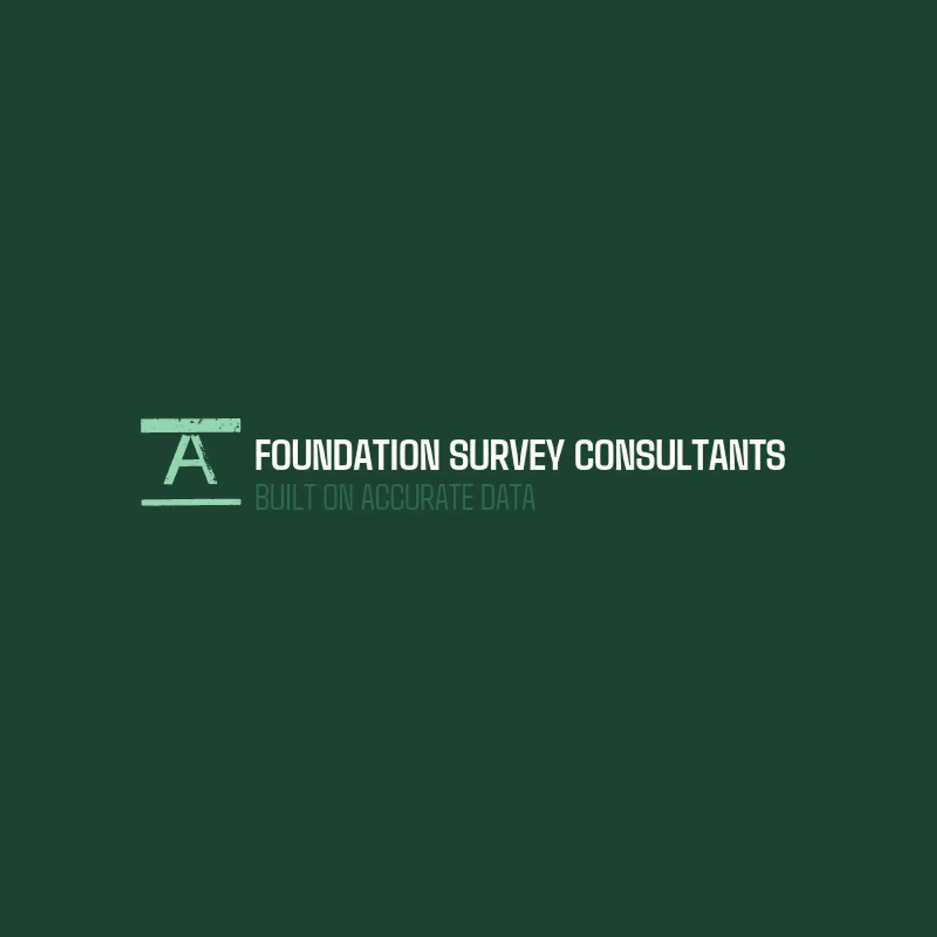 Foundation Survey Consultants logo for surveying