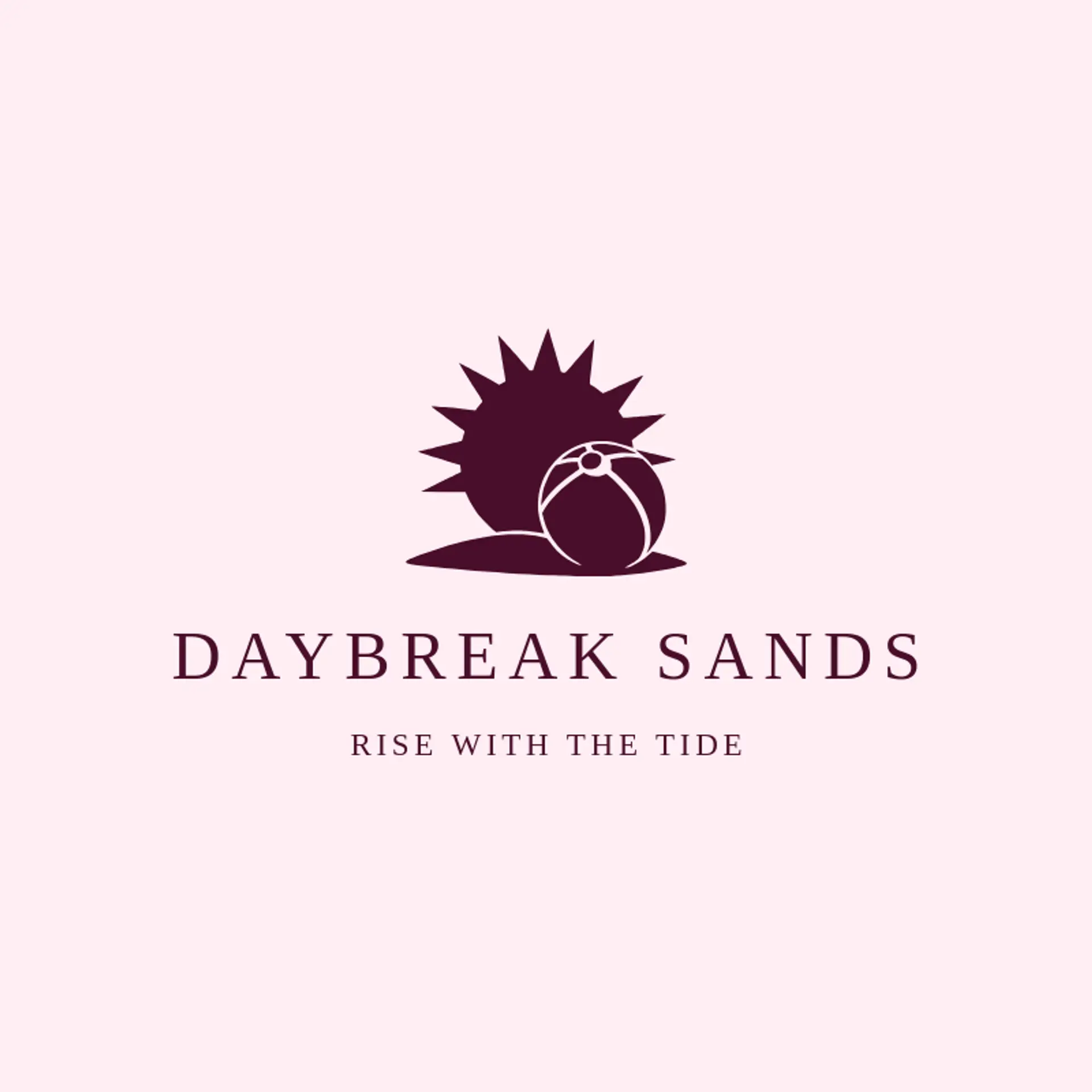 Daybreak Sands logo for beach