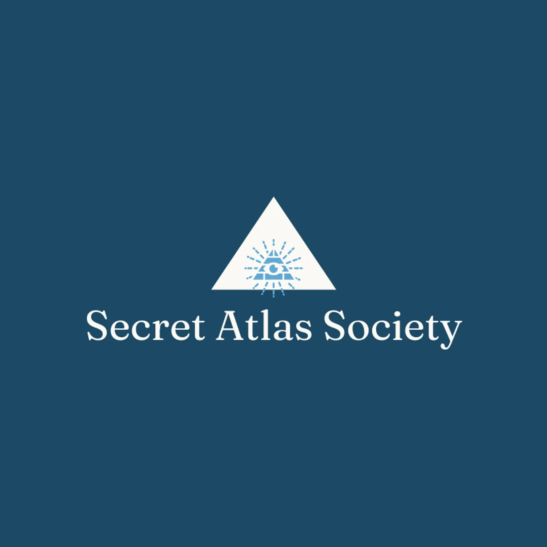 Secret Atlas Society logo for illuminati